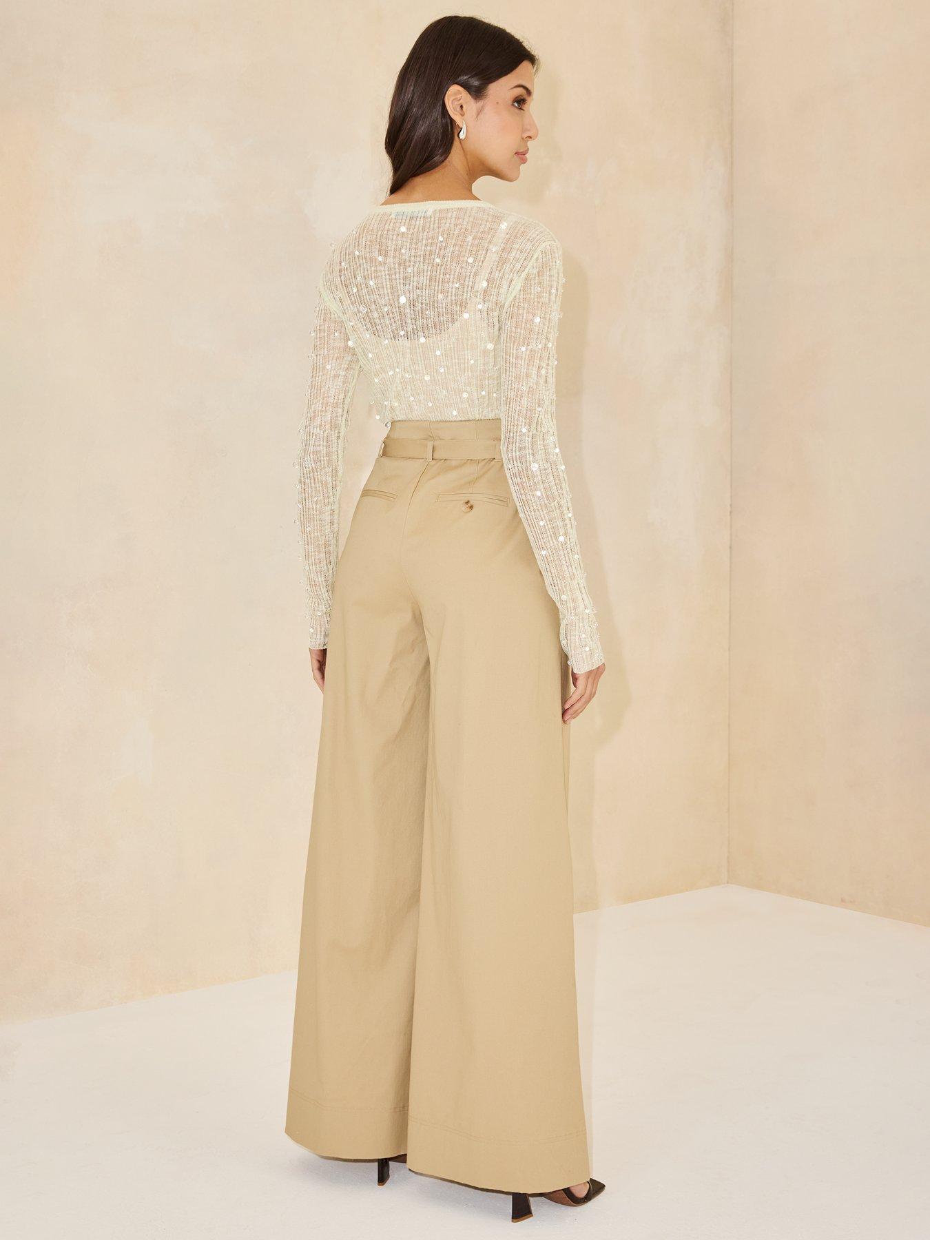 michelle-keegan-belted-extra-wide-leg-trousers-beigestillFront