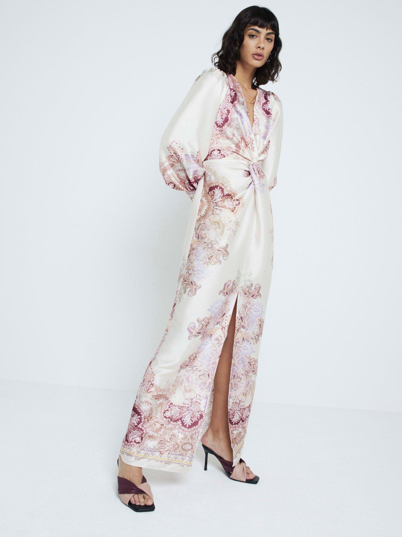 river-island-printed-twist-front-maxi-dress-cream