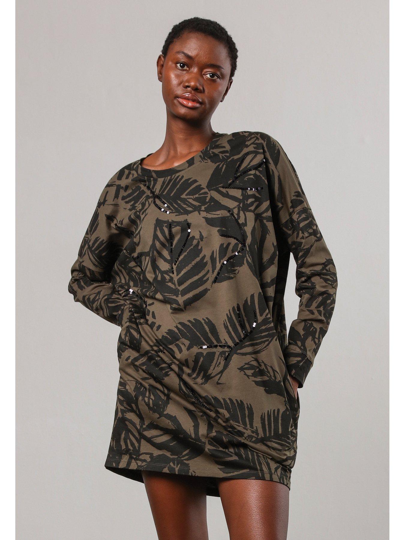 cotton blend jersey dress Lenny Hemp Jersey Dress