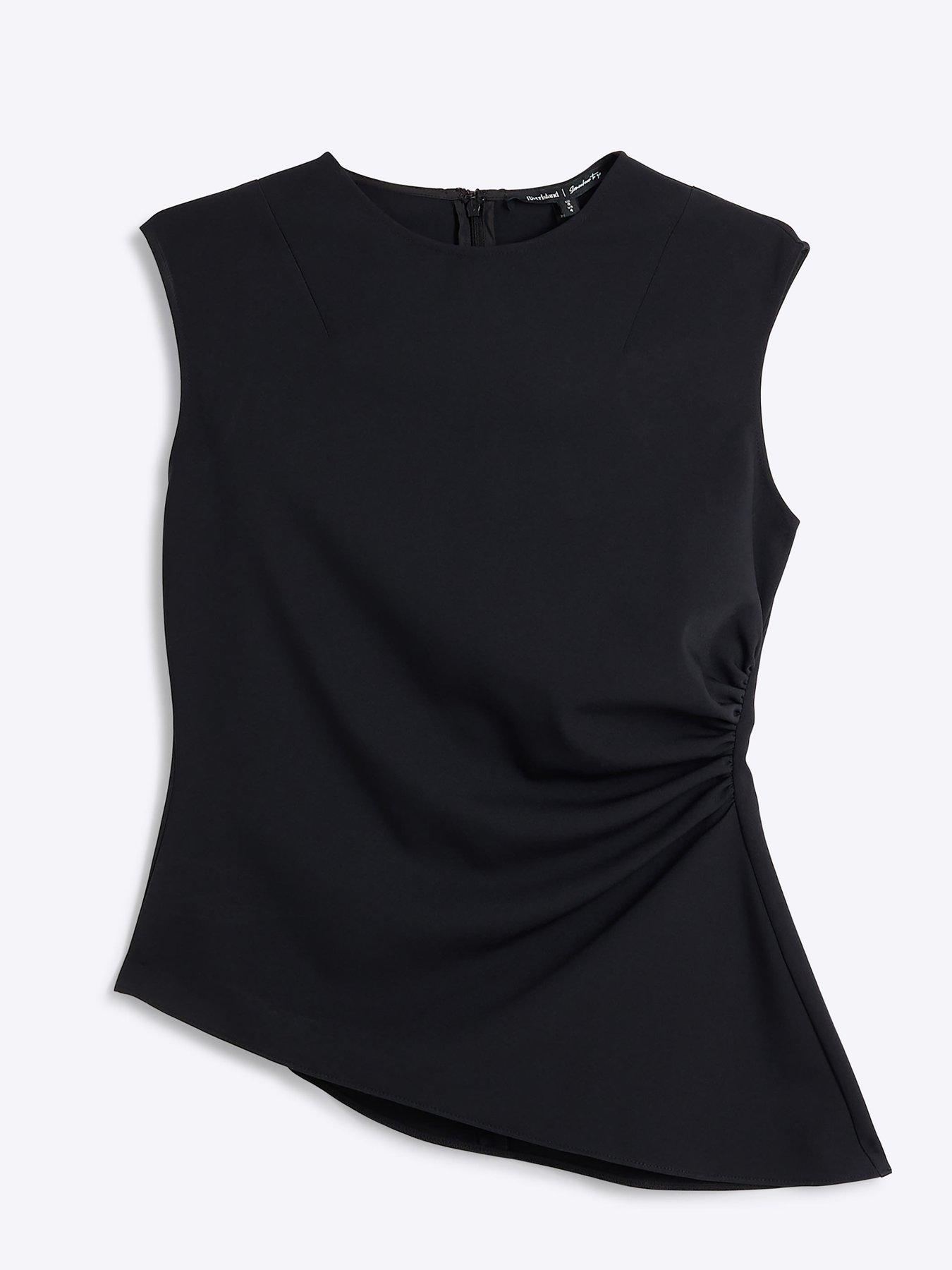 river-island-ruched-asymmetric-tee-blackdetail