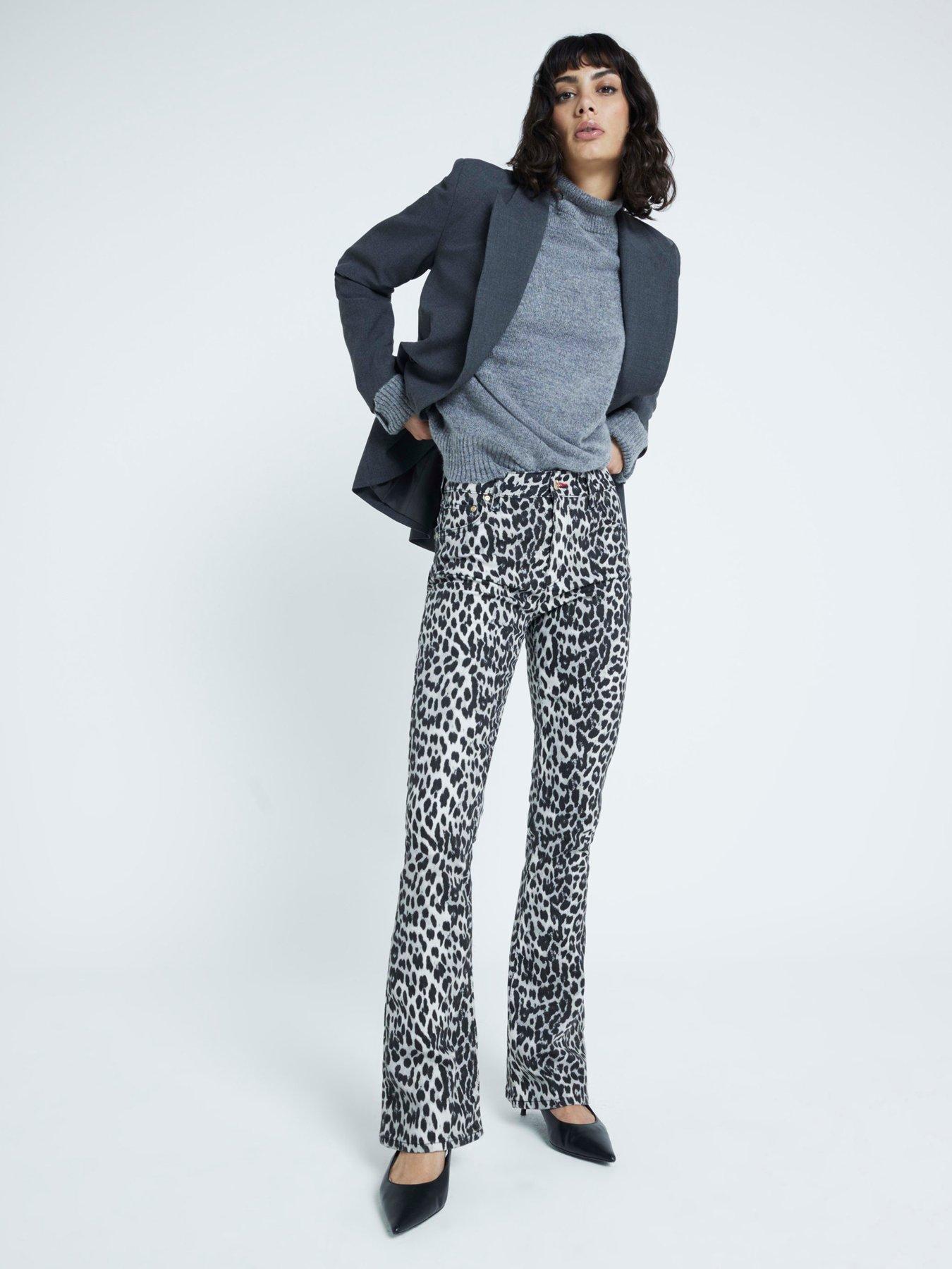 river-island-bootcut-animal-print-jeans-blackback