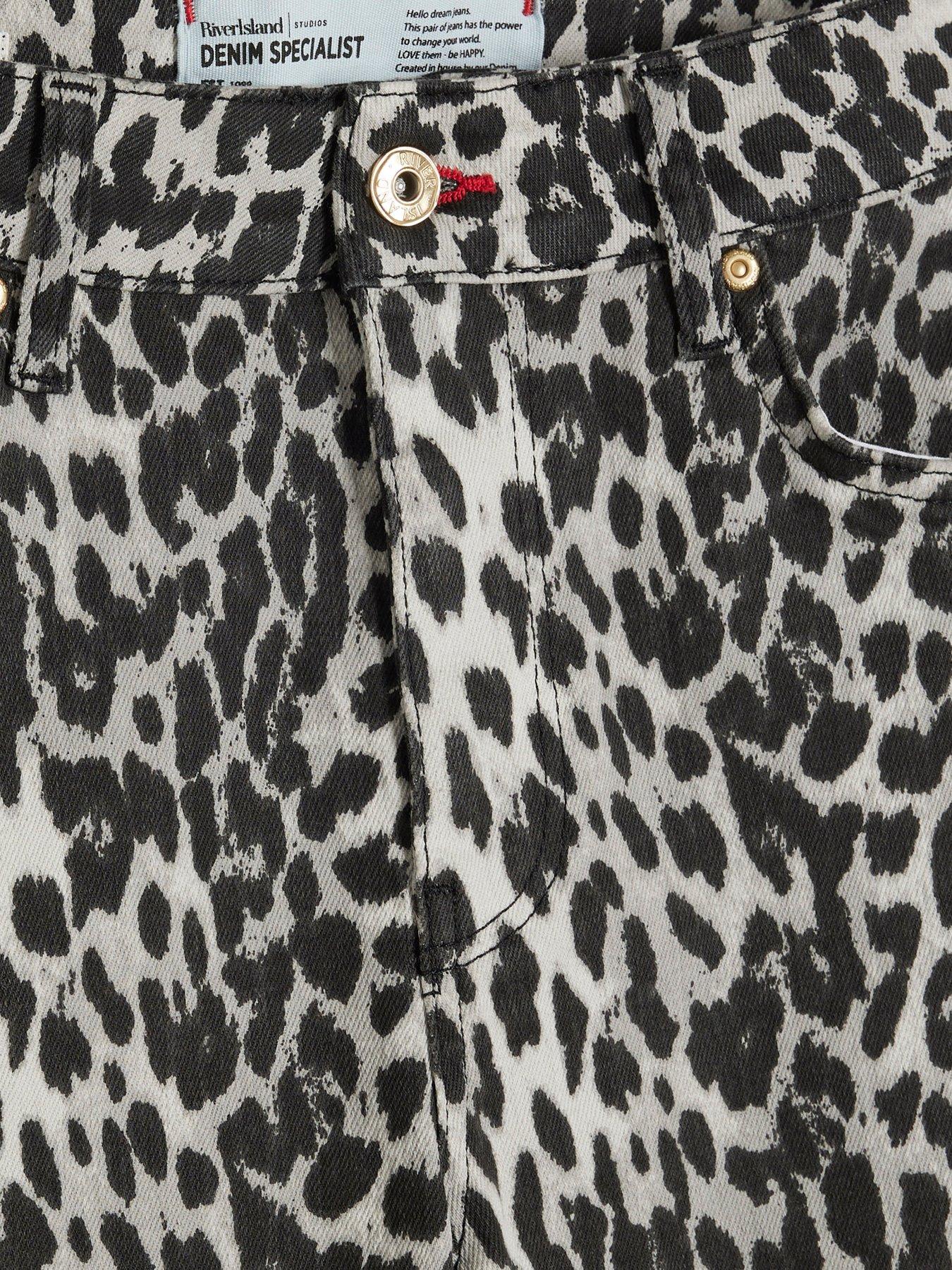 river-island-bootcut-animal-print-jeans-blackdetail