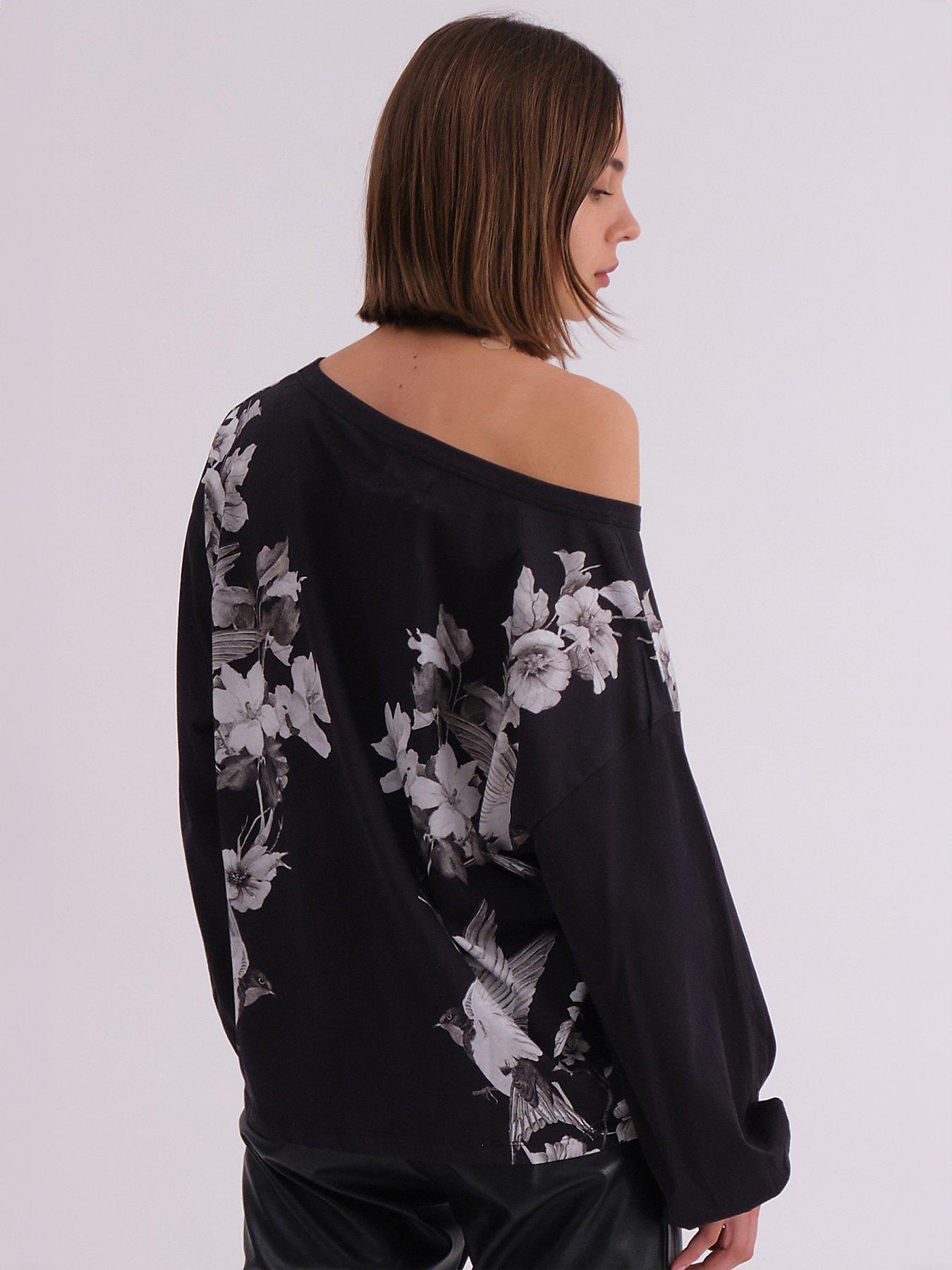 religion-off-the-shoulder-inversion-top-with-swallow-placement-printstillFront