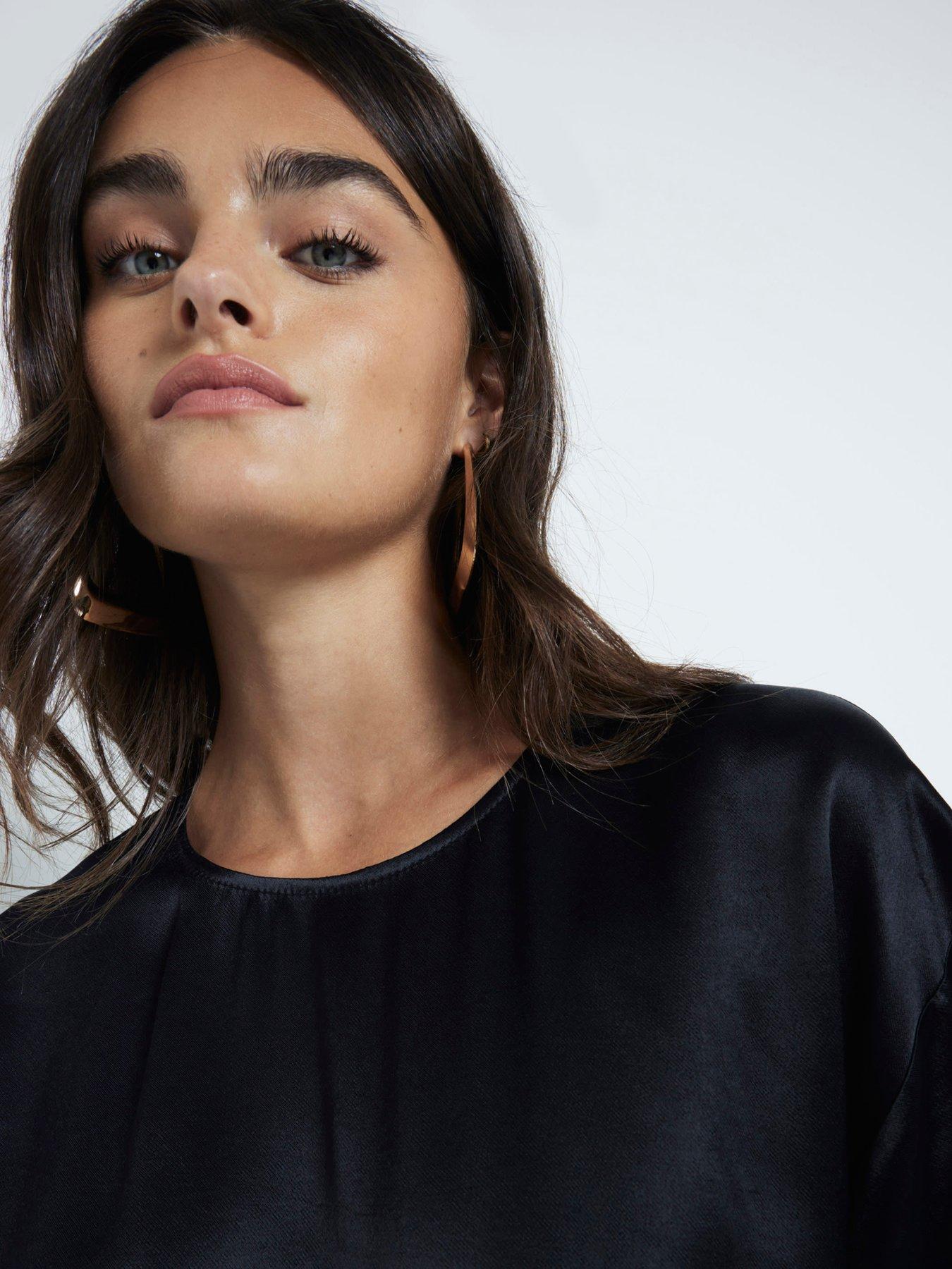 river-island-satin-oversized-t-shirt-blackoutfit