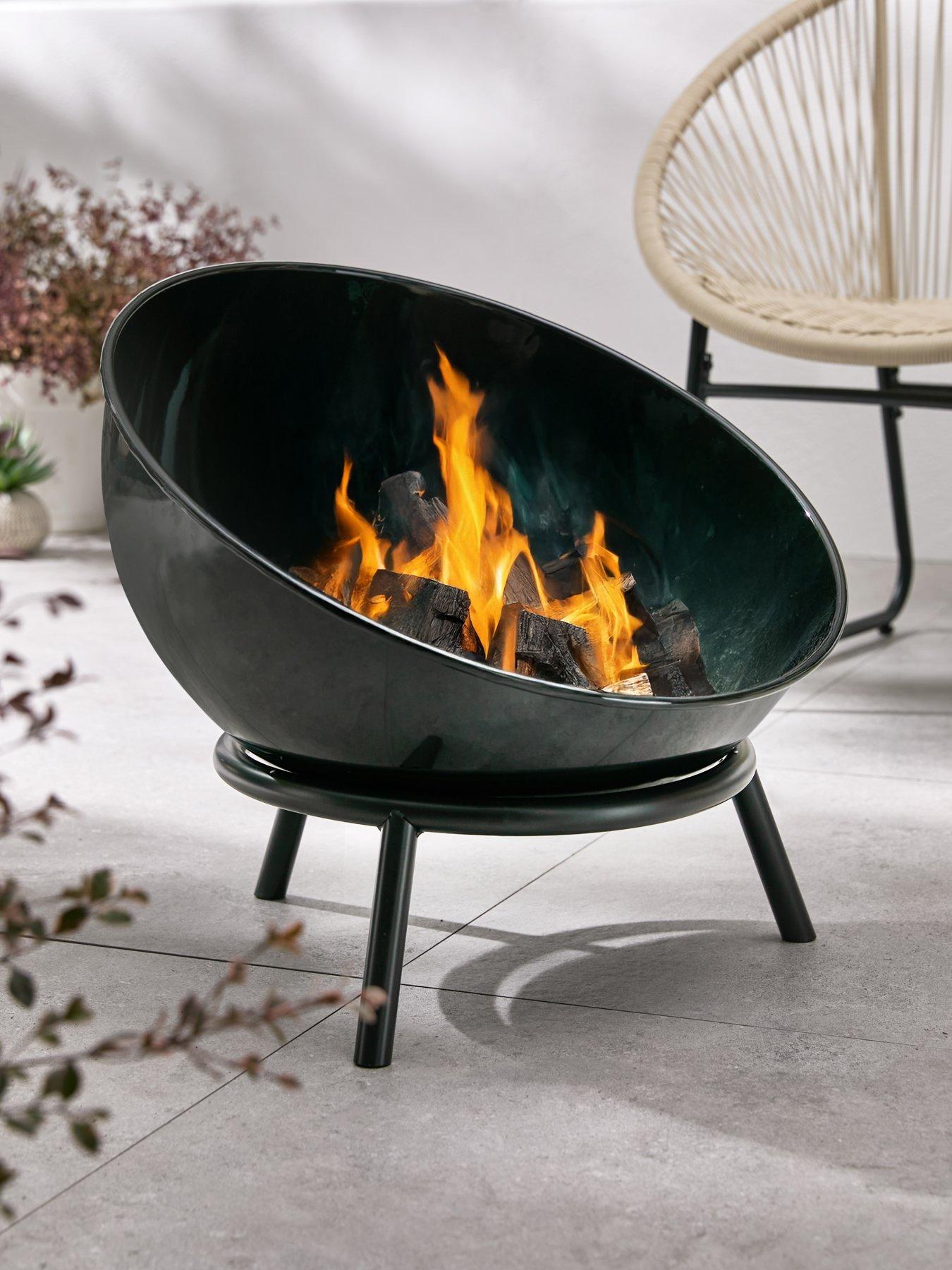 Image of Very Home Egg-Shaped Firepit 57cm