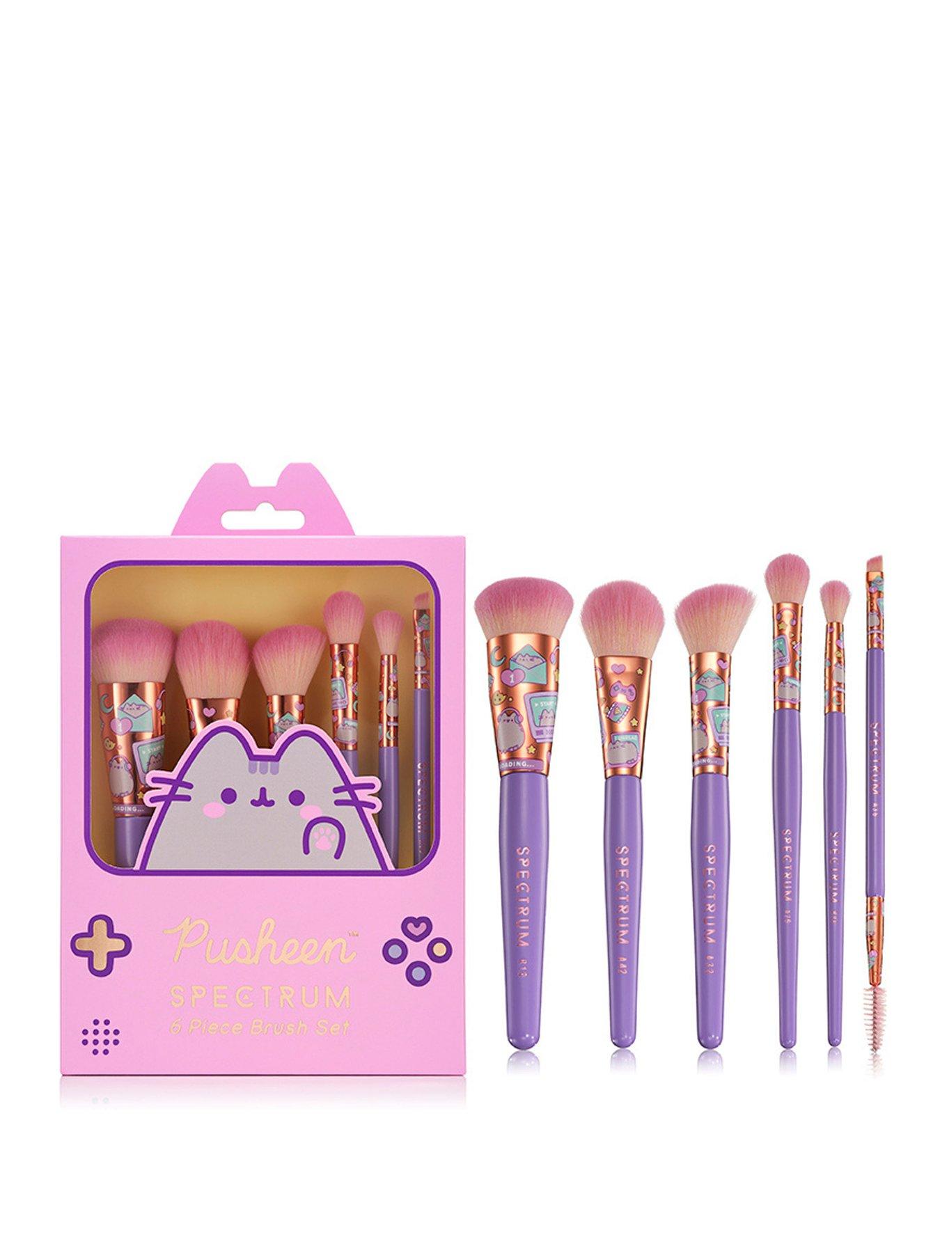 spectrum-spectrum-x-pusheen-gamer-girl-6-piece-makeup-brush-set