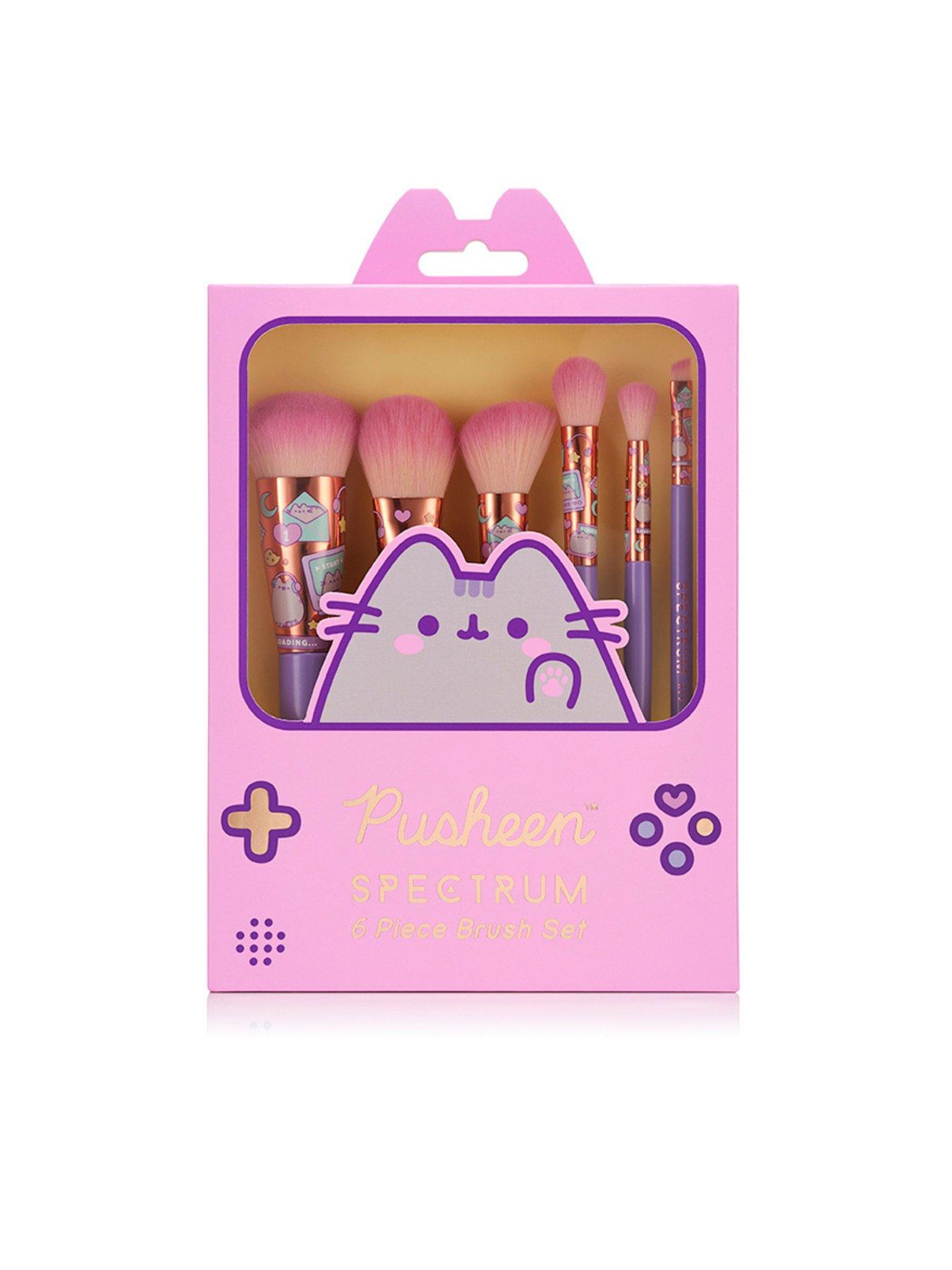 spectrum-spectrum-x-pusheen-gamer-girl-6-piece-makeup-brush-setstillFront