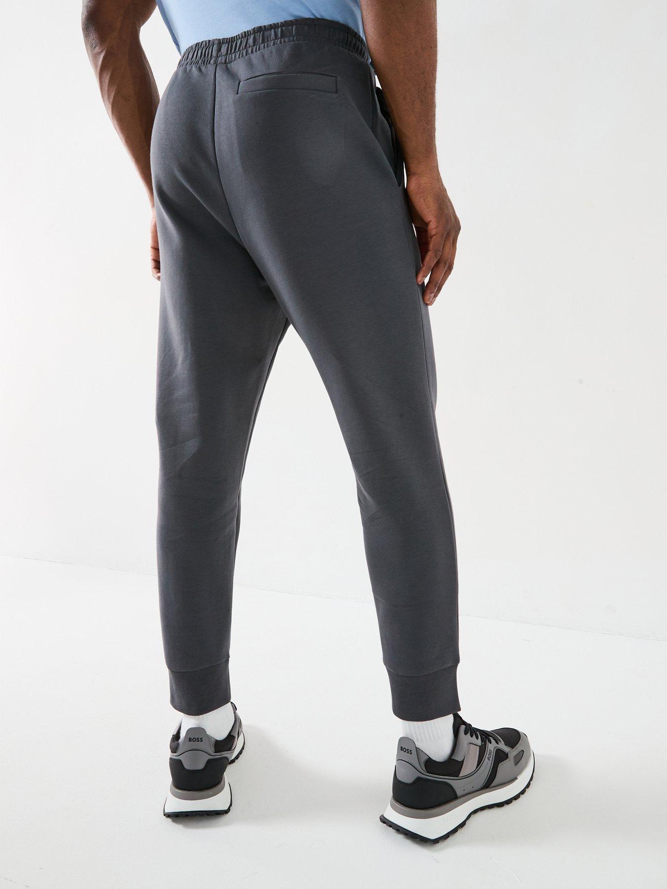 Image 2 of 5 of BOSS Hadiko Regular Fit Cuff Joggers - Dark Grey