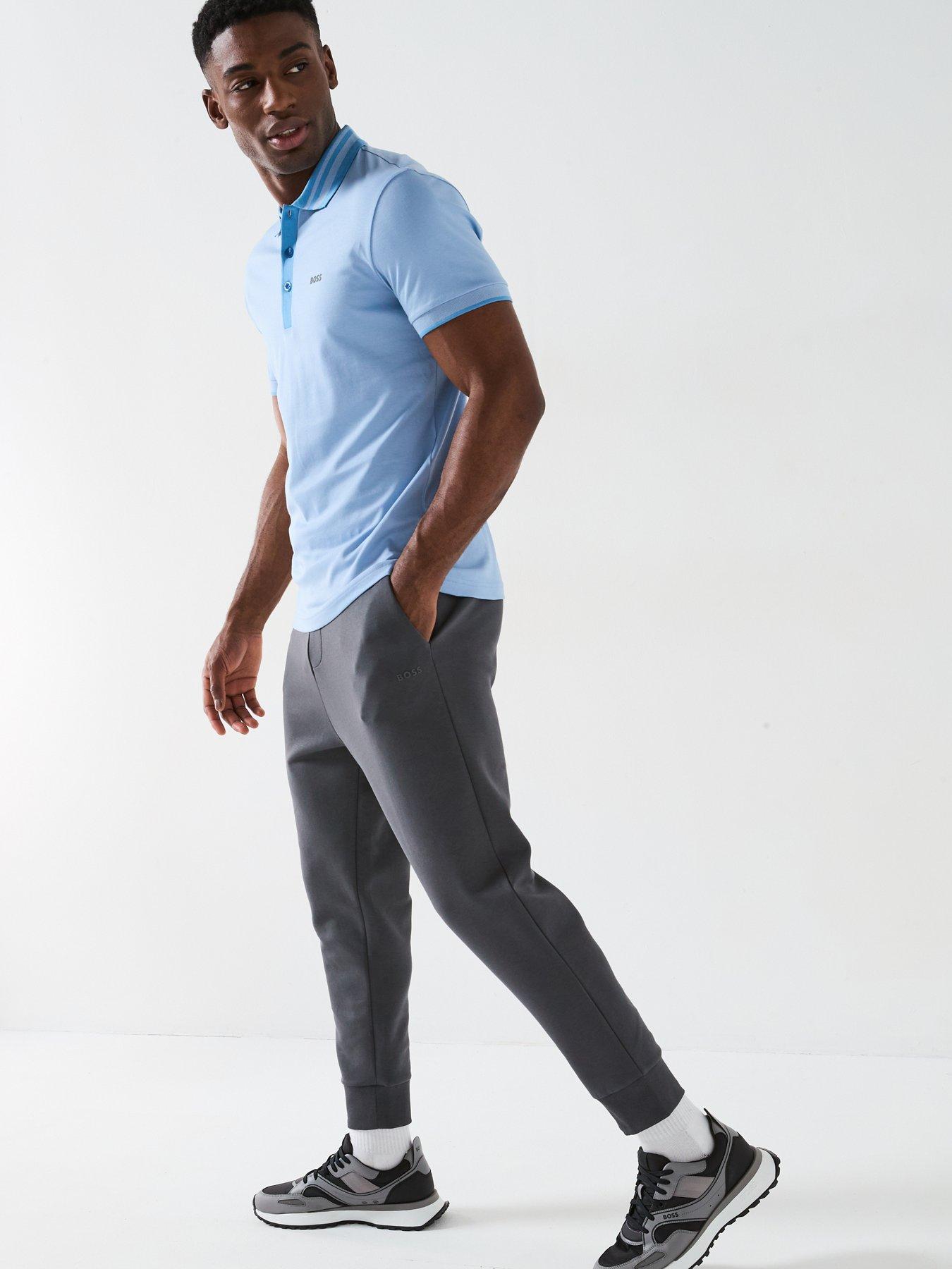 Image 3 of 5 of BOSS Hadiko Regular Fit Cuff Joggers - Dark Grey