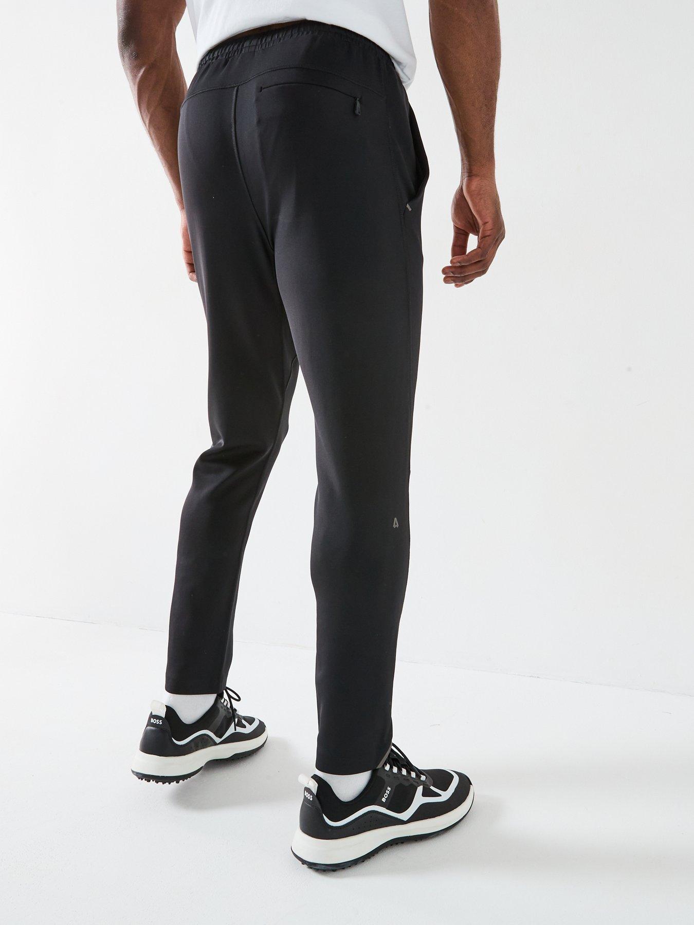 Image 2 of 6 of BOSS Hicon Active Stretch Tapered Joggers- Black