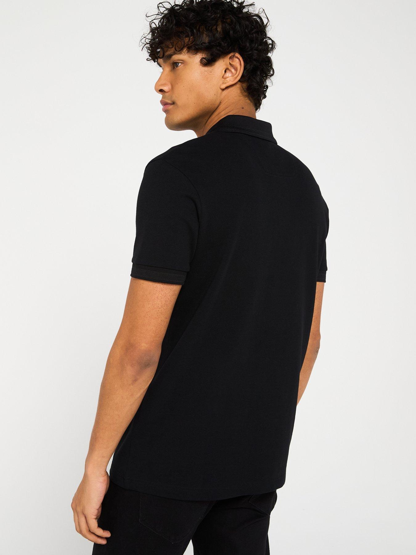 boss-paddy-regular-fit-tipped-polo-shirt-blackstillFront