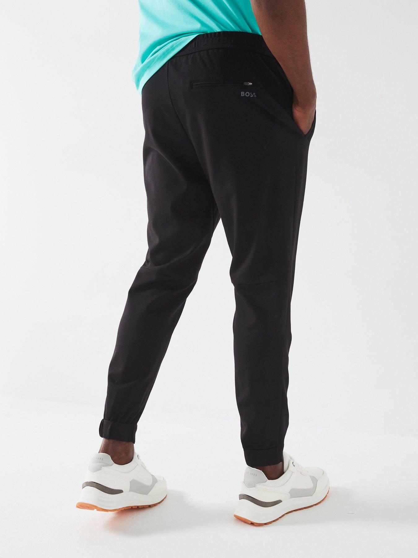 Image 2 of 5 of BOSS T_Flex-J Tapered Fit Trousers- Black