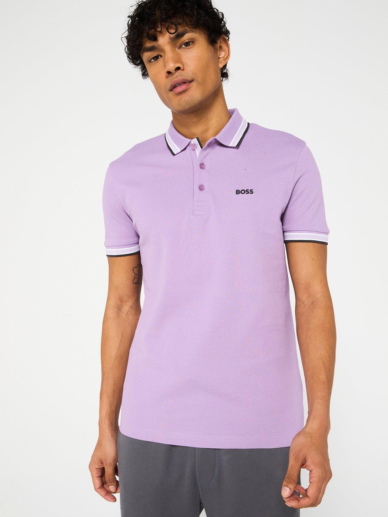 boss-paddy-regular-fit-tipped-polo-shirt-light-purple