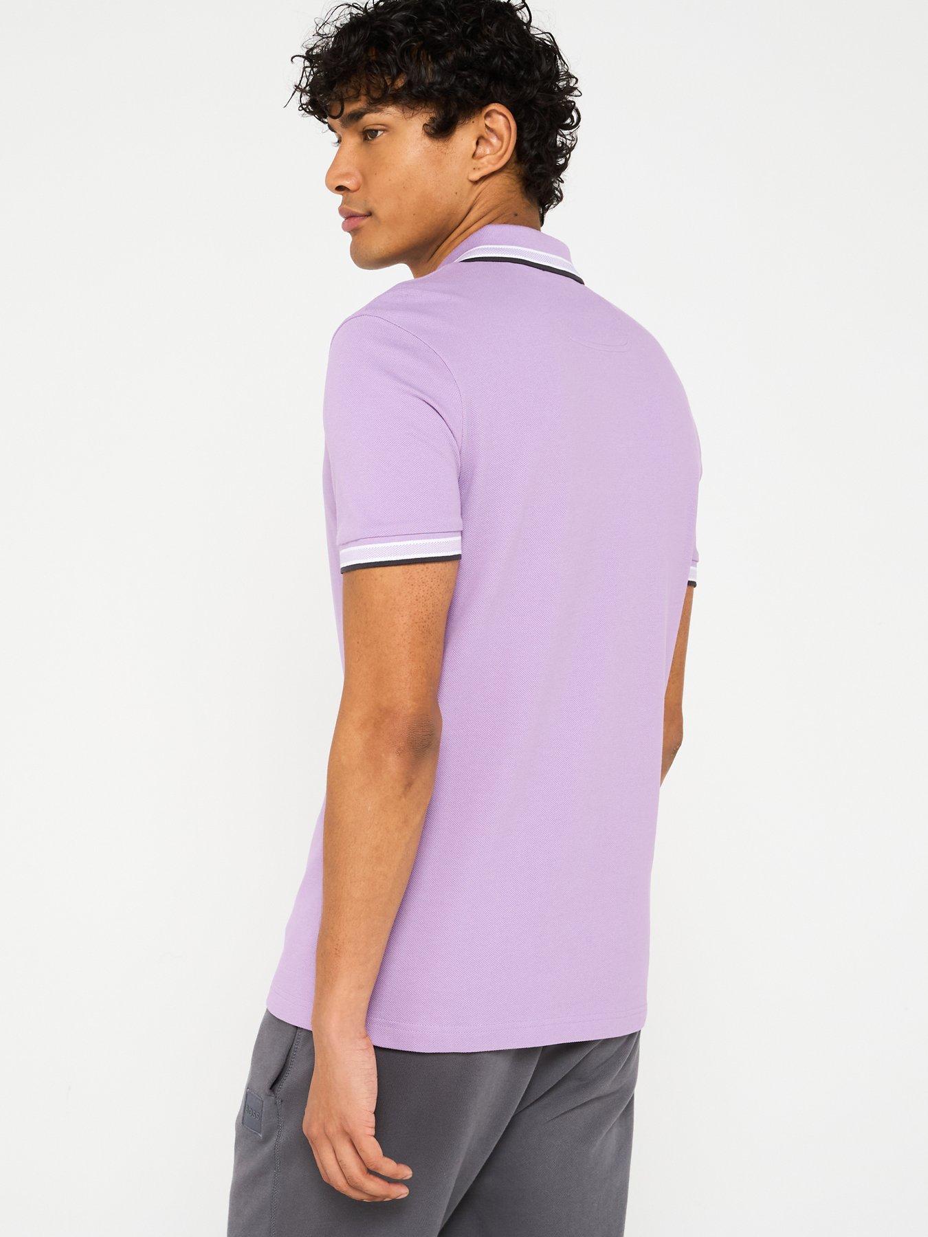 boss-paddy-regular-fit-tipped-polo-shirt-light-purplestillFront