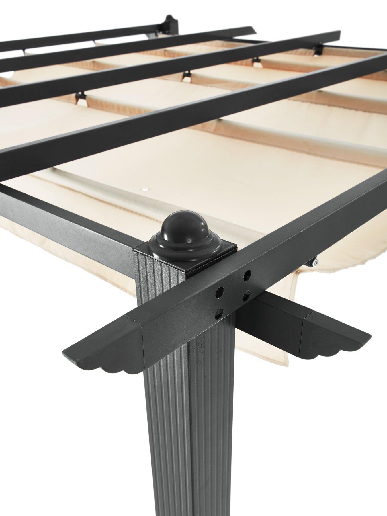the-very-collection-aluminium-3-x-3m-gazebo-with-adjustable-canopyoutfit