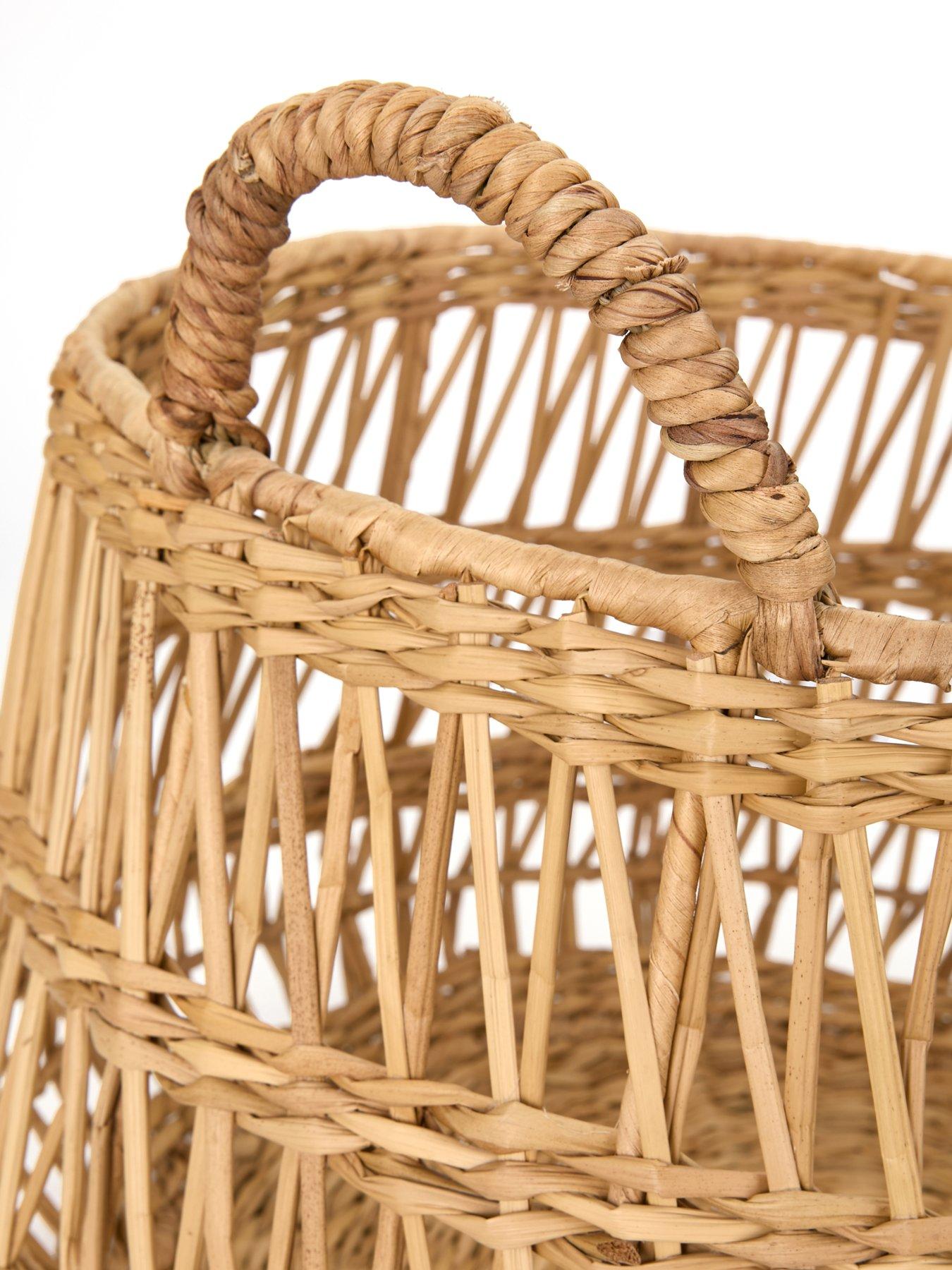 Image 5 of 6 of Very Home Round Belly Basket Large