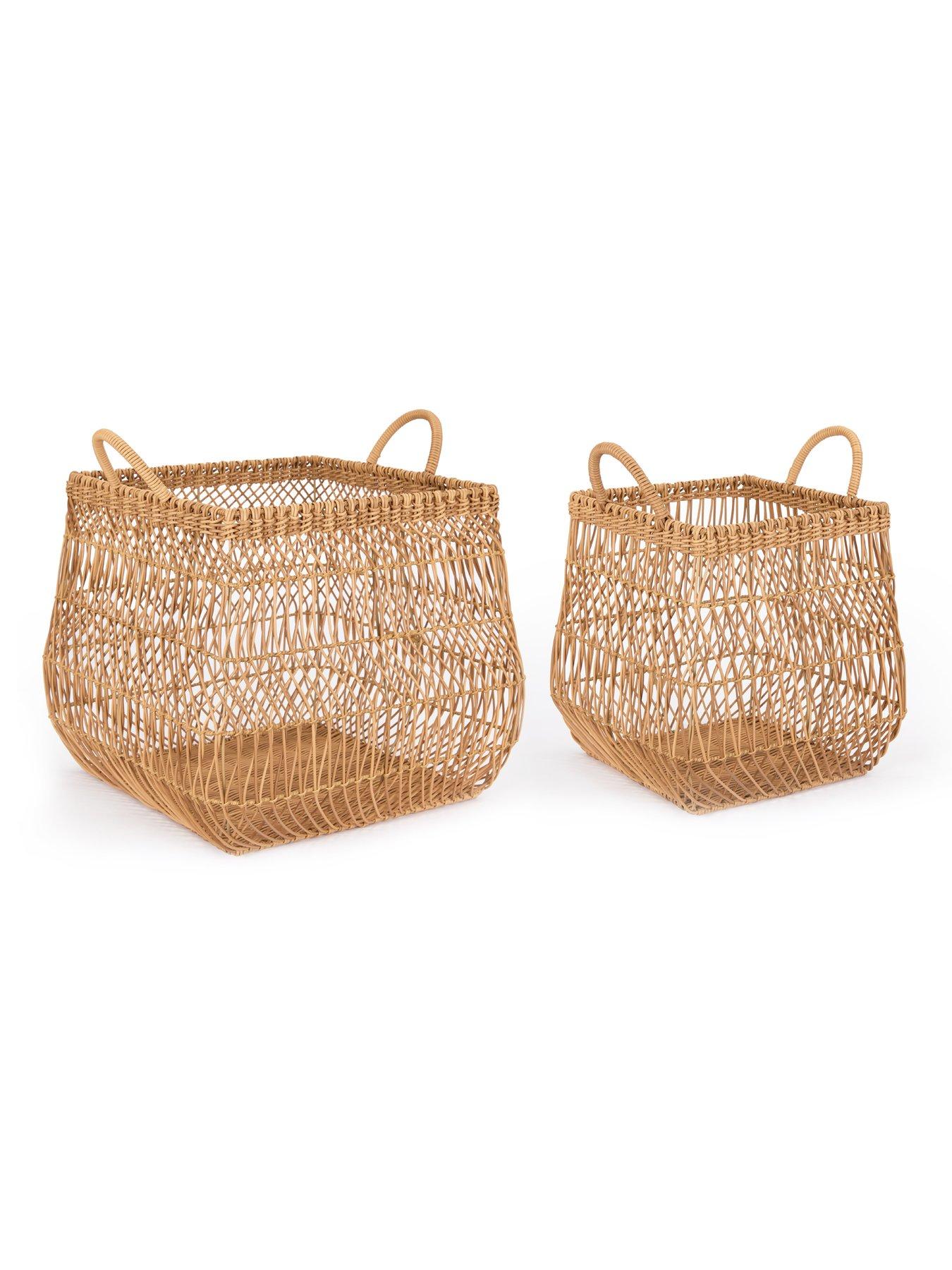 Image 3 of 6 of Very Home Square Basket Set 2