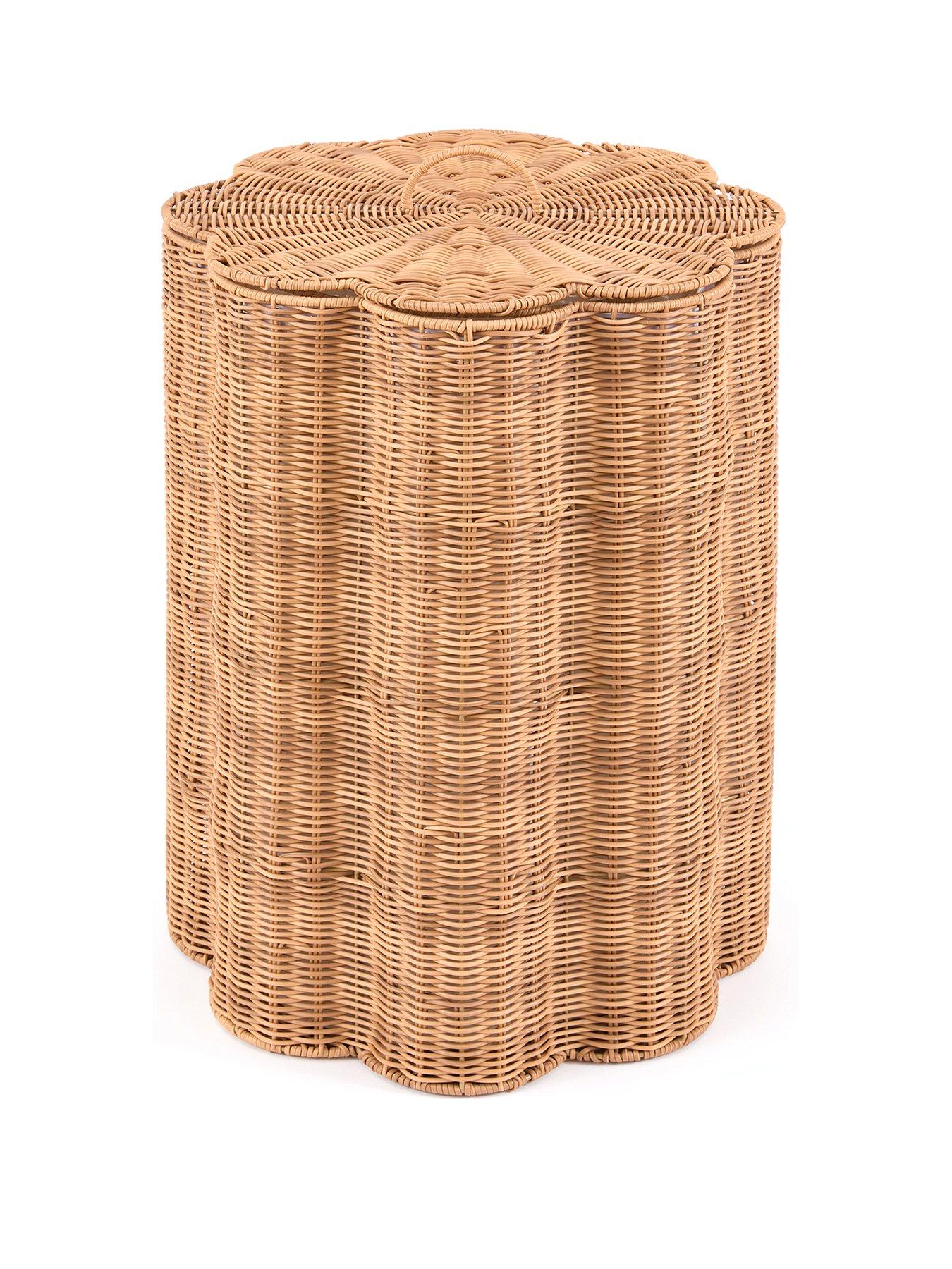 Image 2 of 6 of The Very Collection Scalloped Laundry Basket