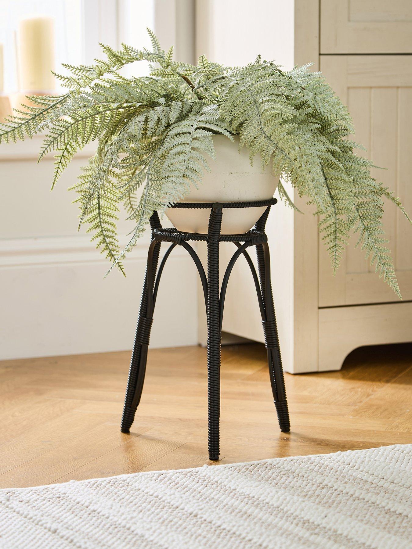 Image of Very Home Tall Poly Rattan Stand