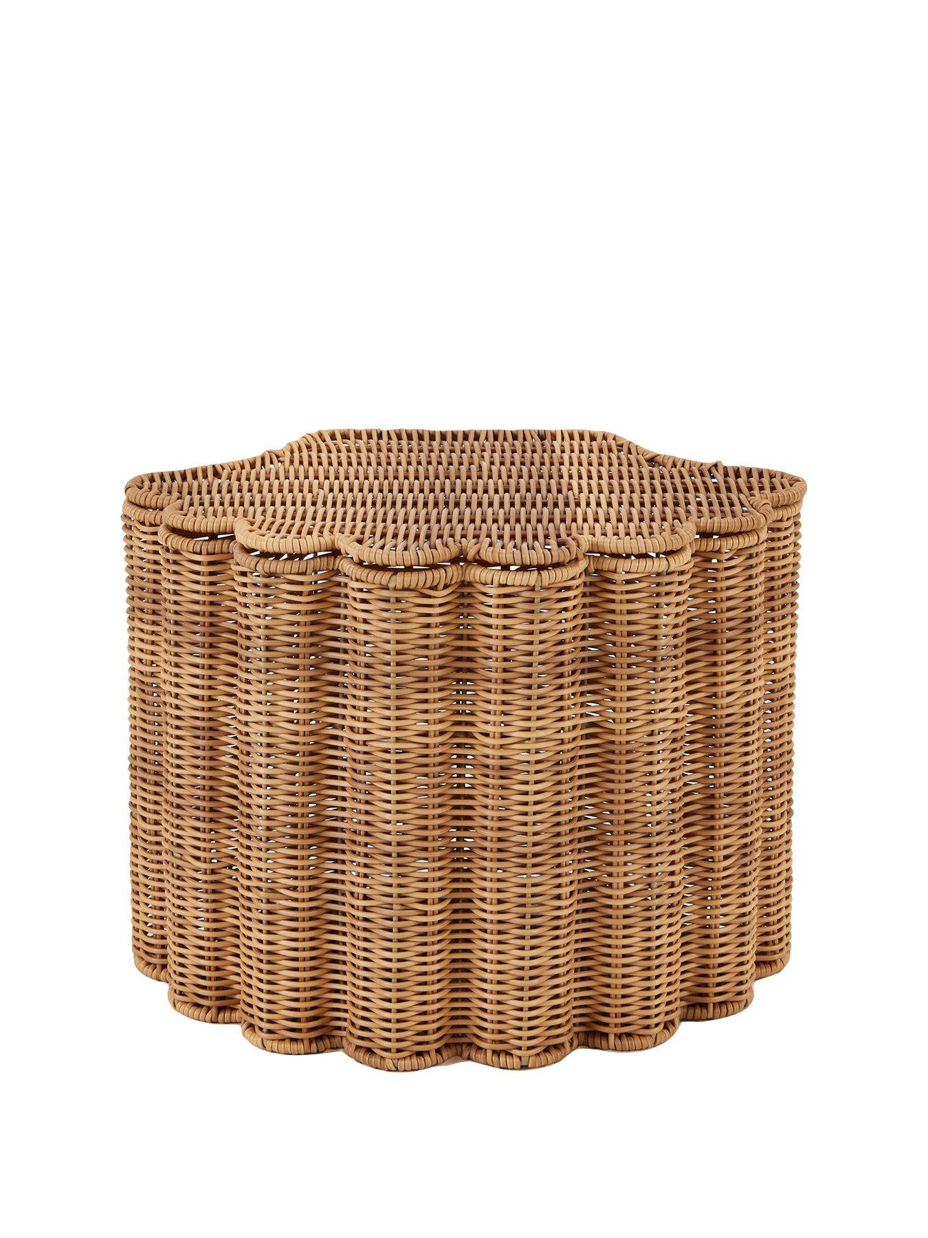 Image 2 of 6 of The Very Collection Scalloped Basket With Lid