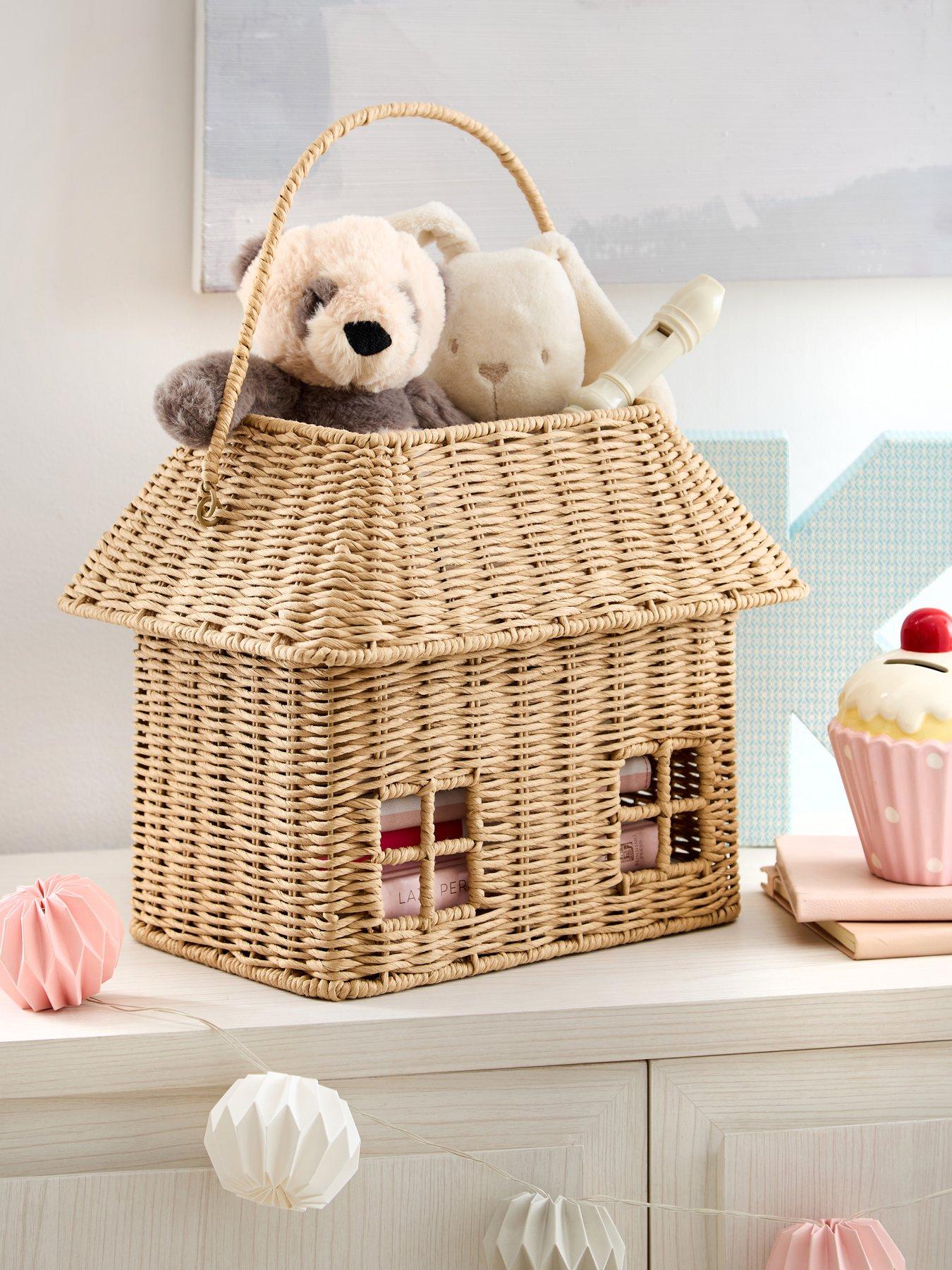 The Very Collection Cottage Basket with Handle