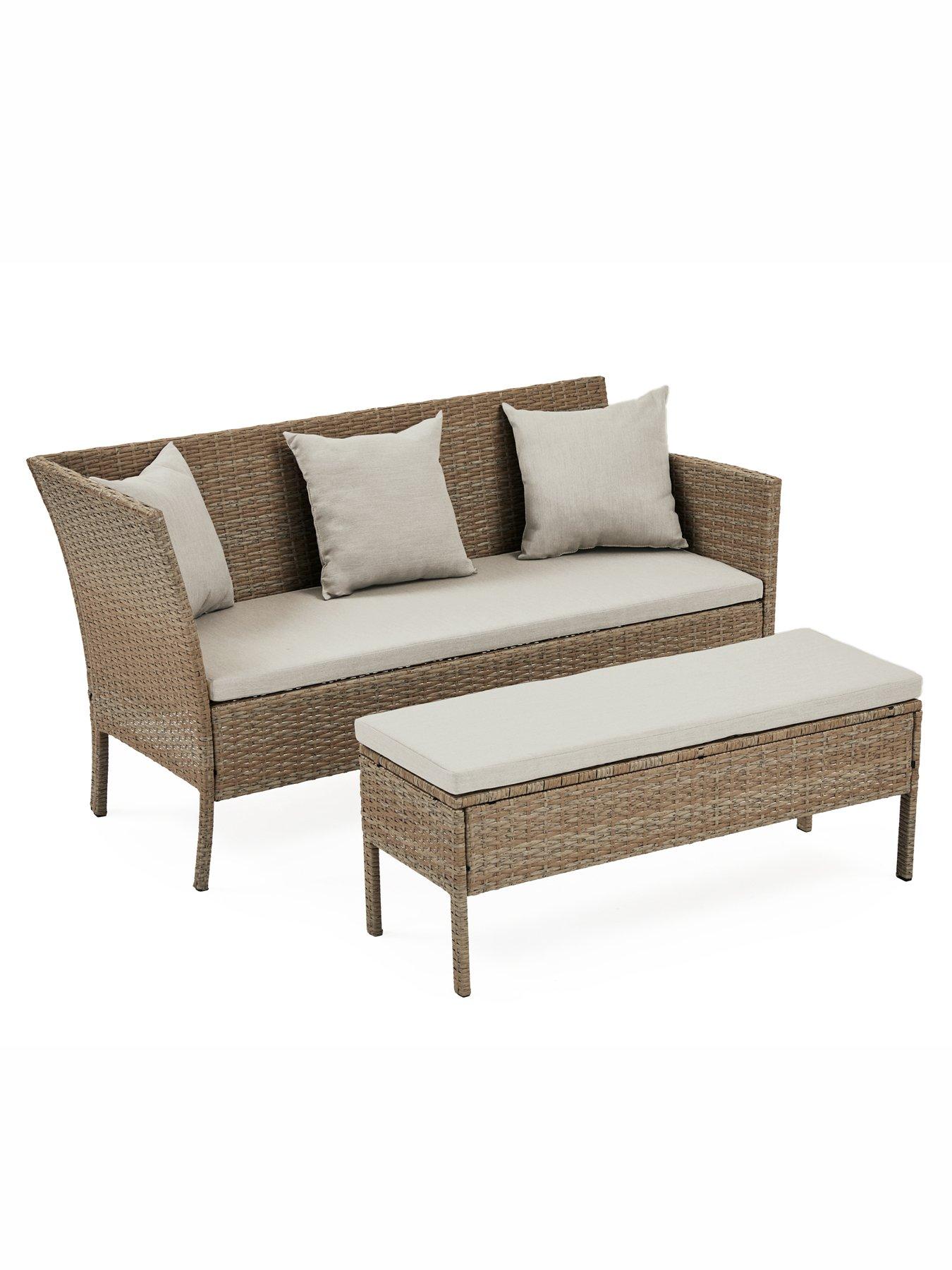 Image 4 of 7 of The Very Collection Monte Carlo Corner Dining Set