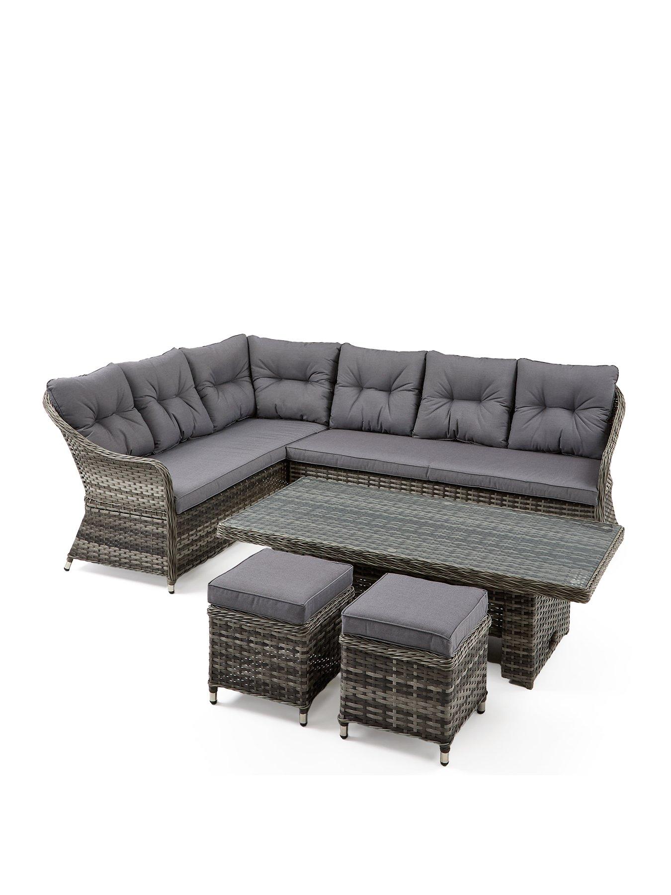 Image 3 of 6 of The Very Collection Florida Corner Set With Lift Up Table