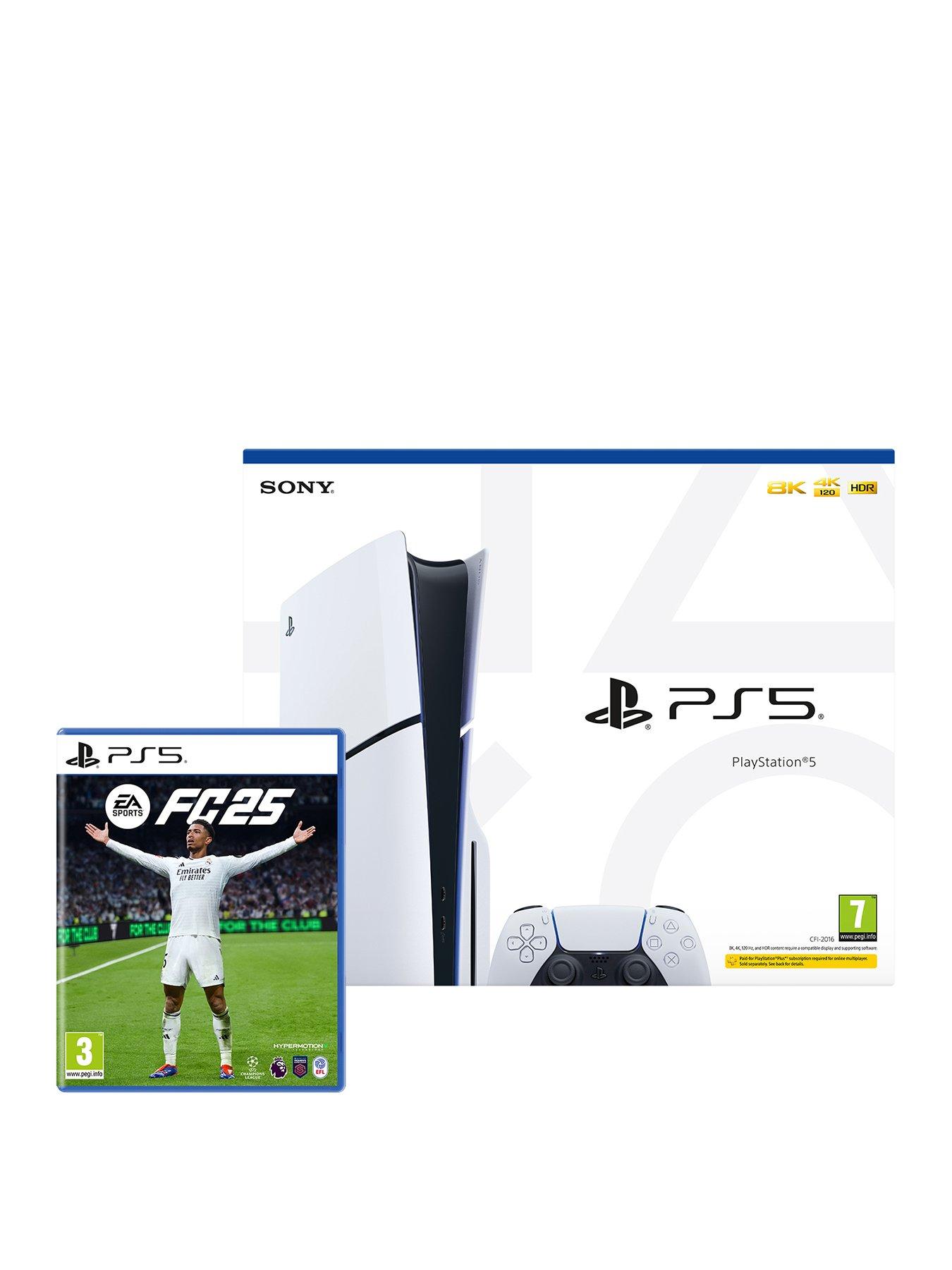 Image of PlayStation 5 Disc Console  &  EA SPORTS FC™ 25