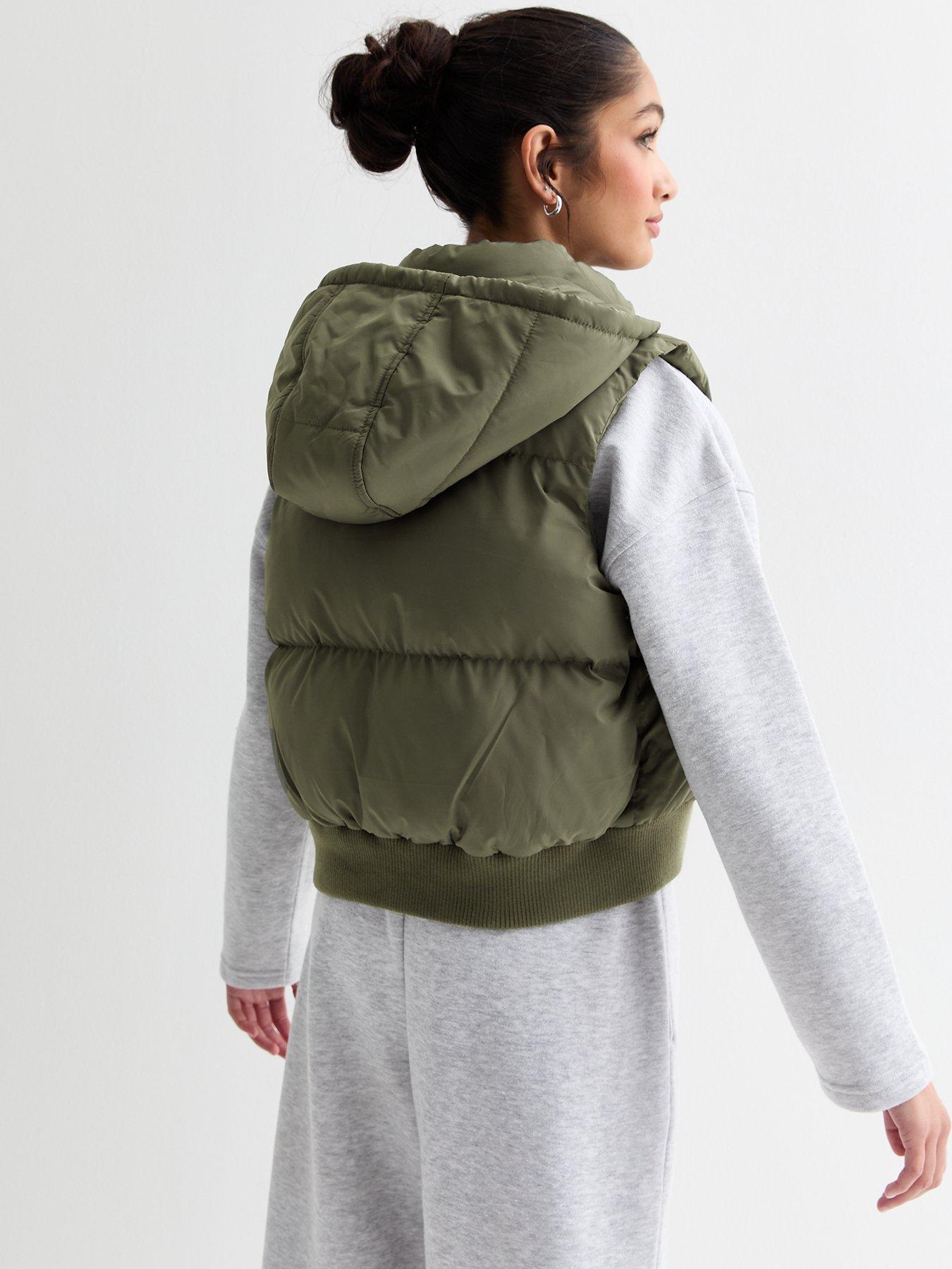 new-look-915-girls-khaki-hooded-padded-giletback