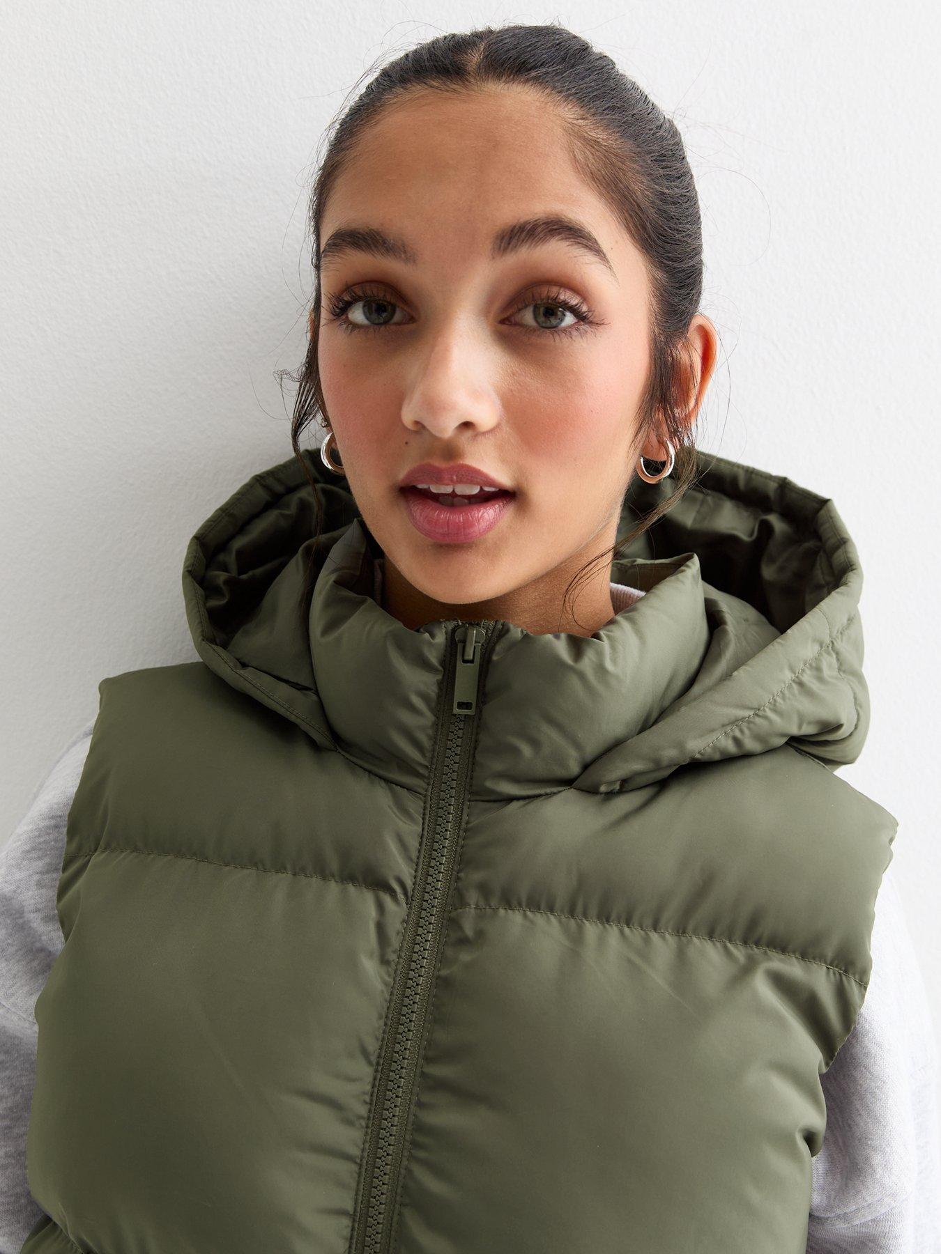 new-look-915-girls-khaki-hooded-padded-giletdetail