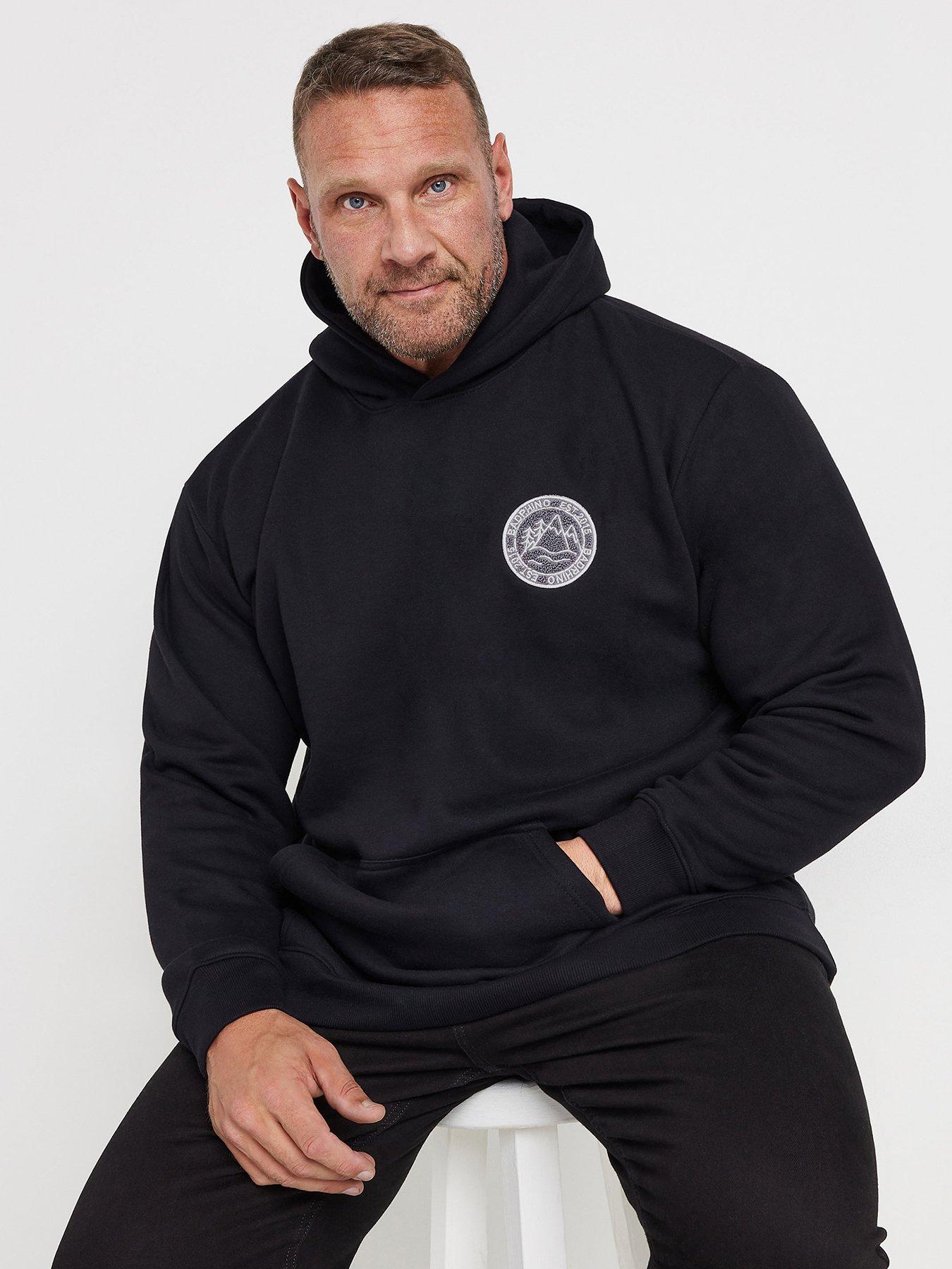 Image 1 of 1 of BadRhino Badge Hoodie - Black