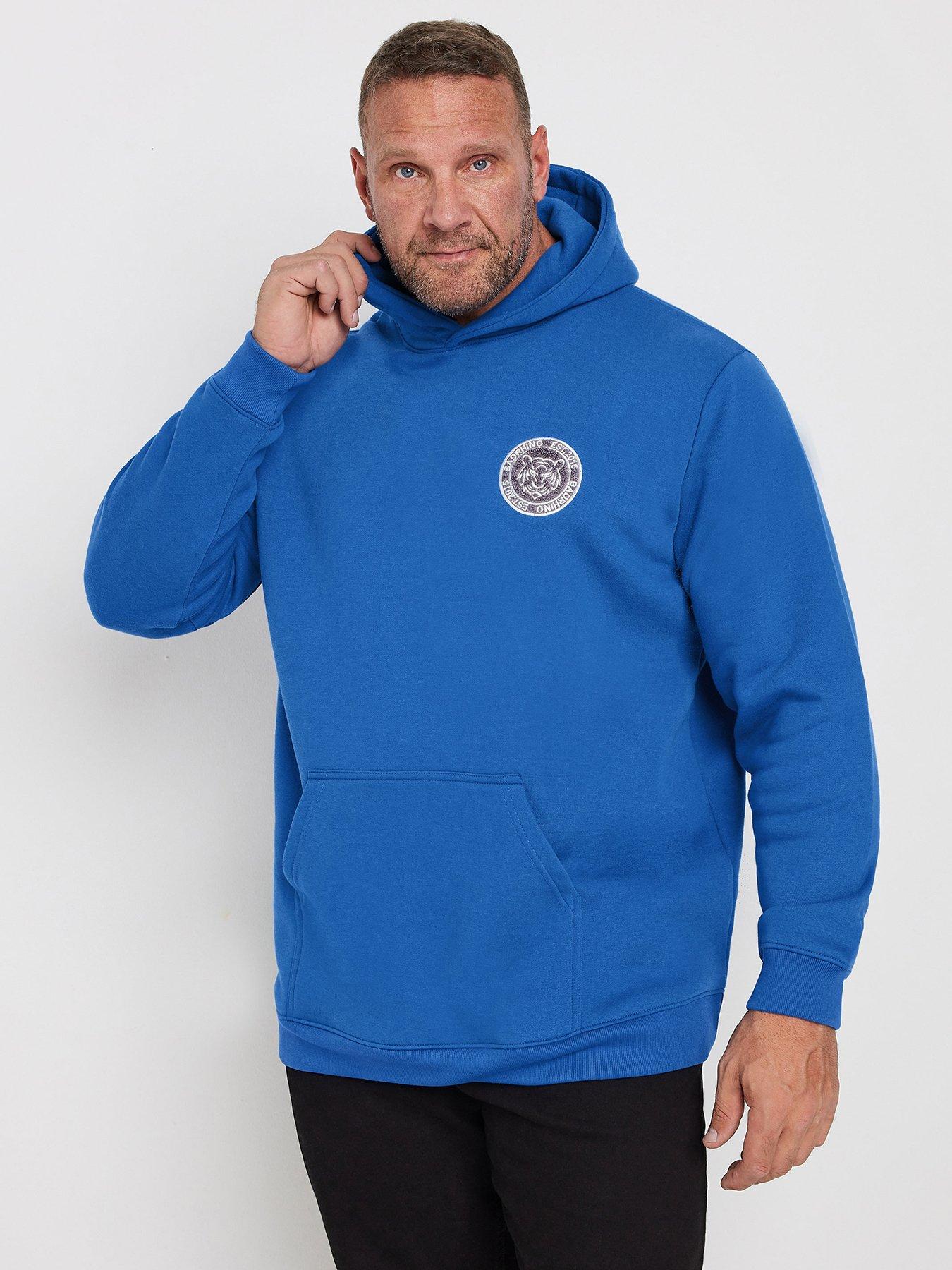 undefined Badge Hoodie - Blue