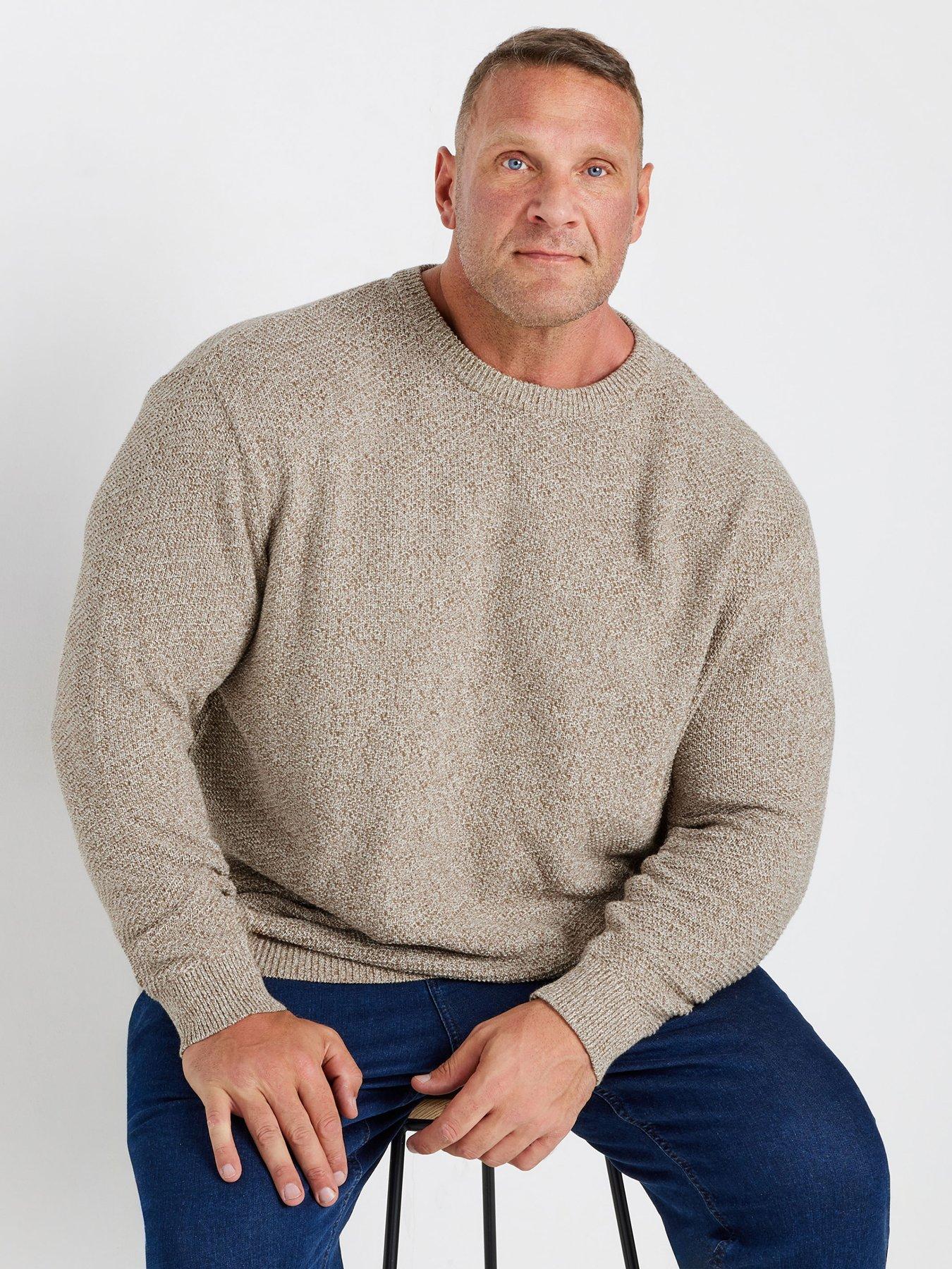 badrhino-twist-crew-neck-knitted-jumper-mustardnbspyellow