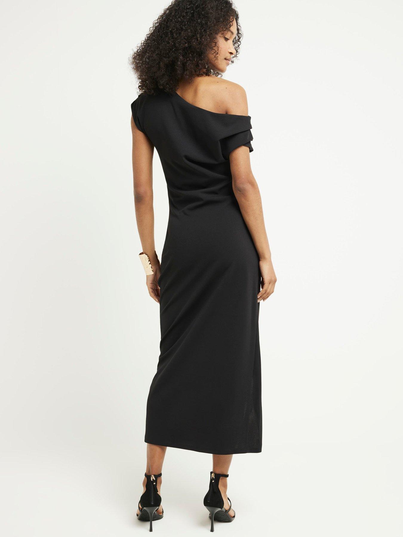 river-island-asymmetric-drape-midi-dress-blackstillFront