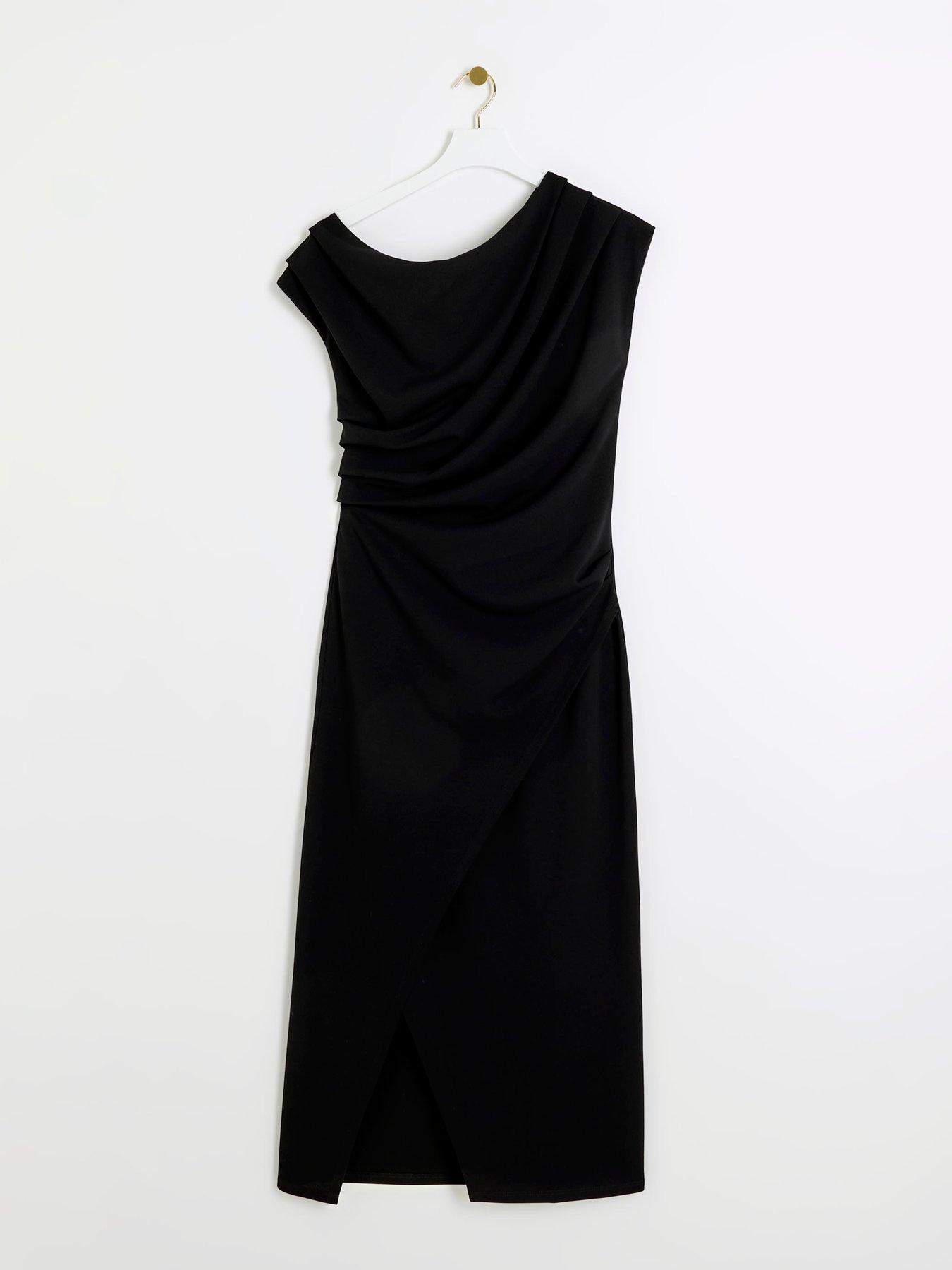 river-island-asymmetric-drape-midi-dress-blackdetail