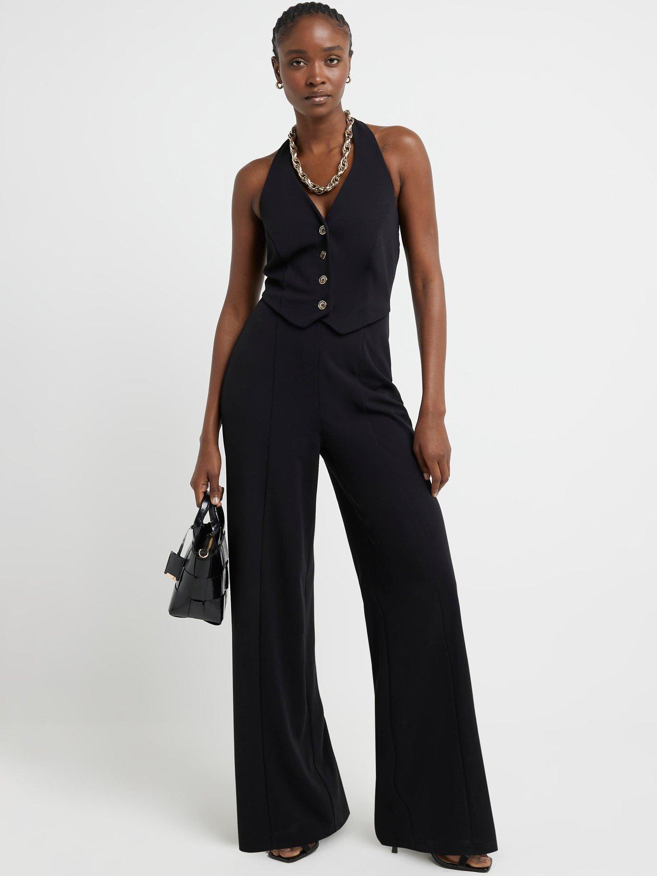 river-island-halterneck-waistcoat-jumpsuit-black