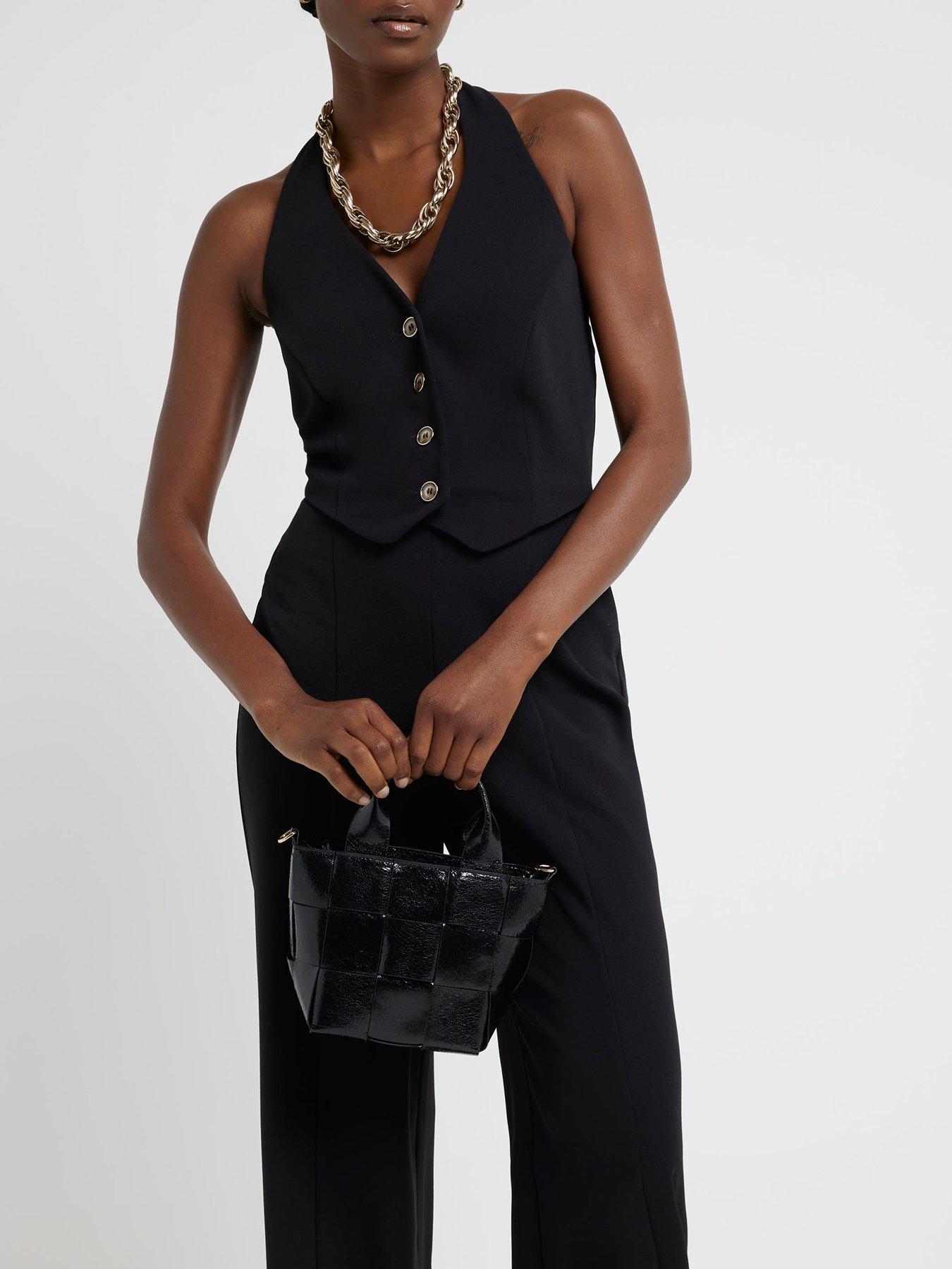 river-island-halterneck-waistcoat-jumpsuit-blackoutfit