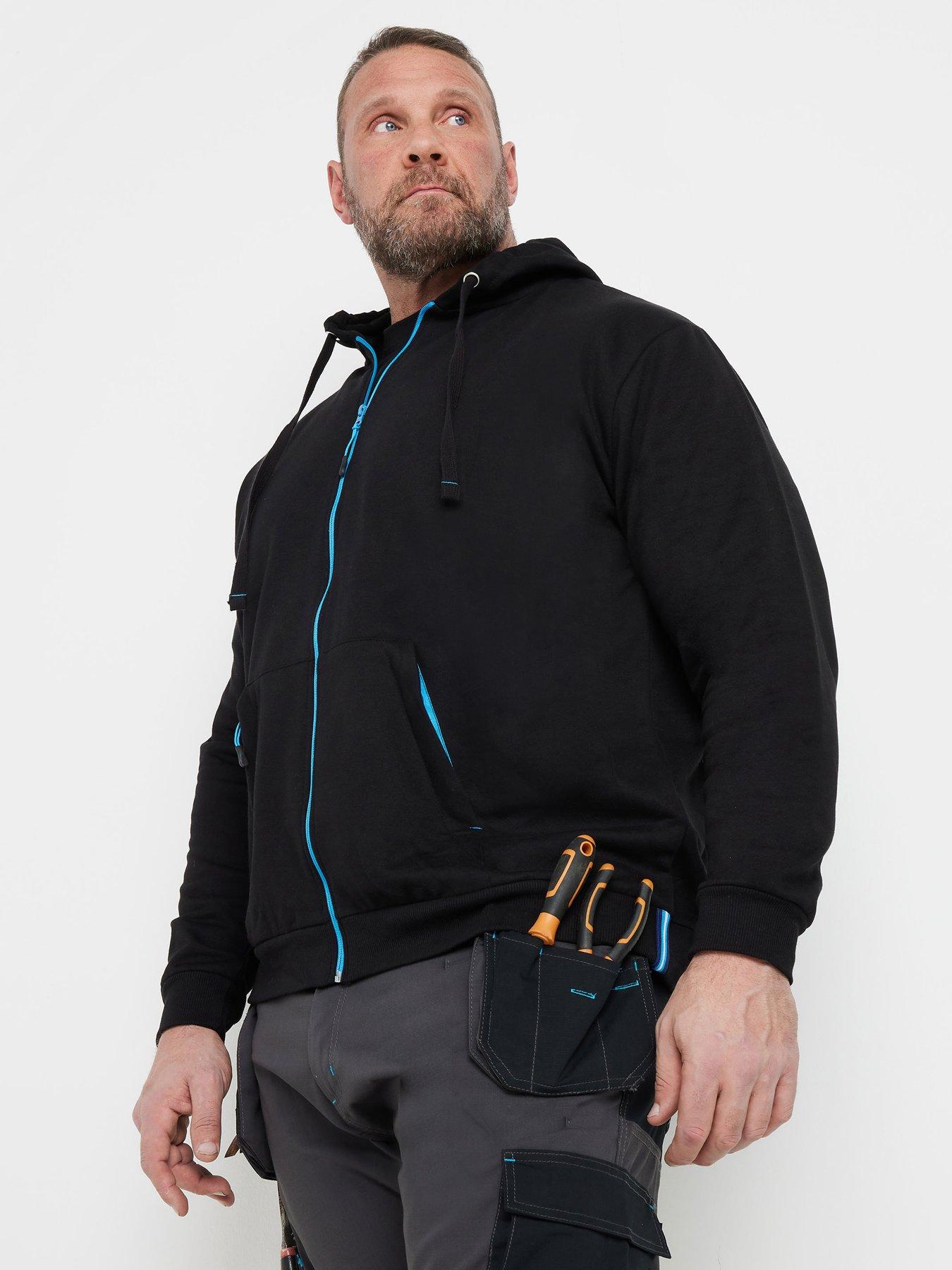 Image 1 of 4 of BadRhino Zip Thru Workwear Jacket - Black