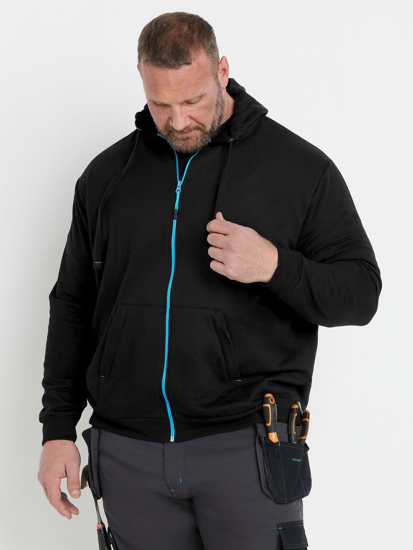 Image 4 of 4 of BadRhino Zip Thru Workwear Jacket - Black