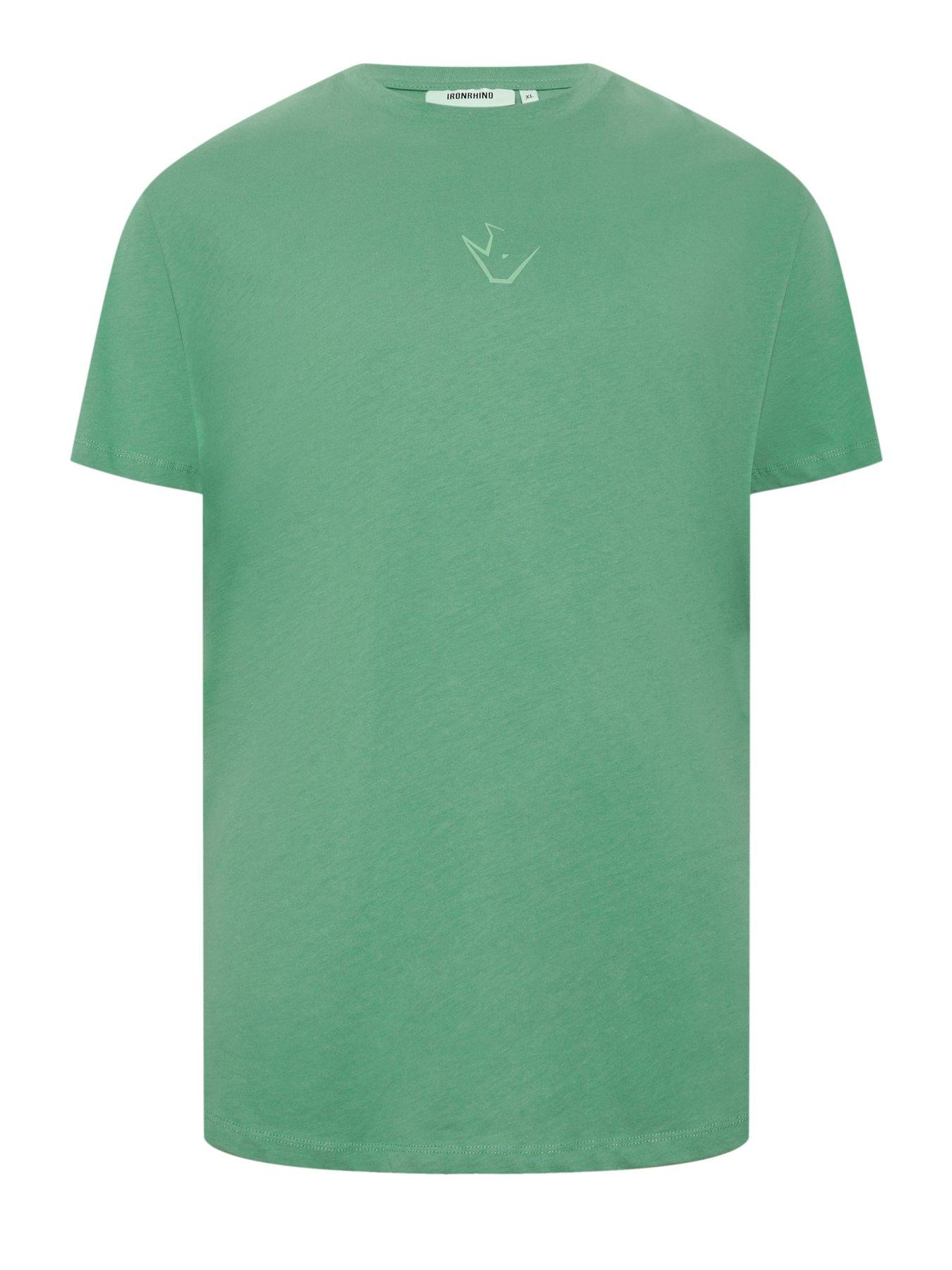 Image 3 of 4 of BadRhino Ironrhino 'training Dept' T-shirt - Green
