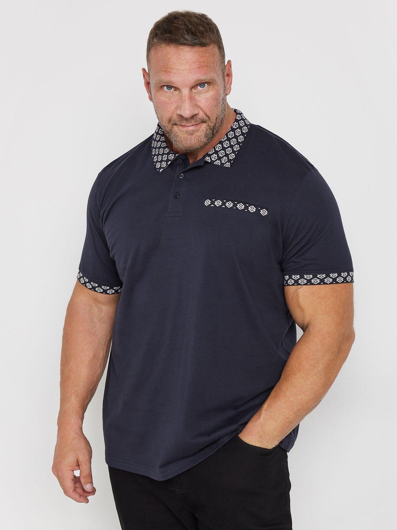 badrhino-printed-jacquard-polo-shirt-blue