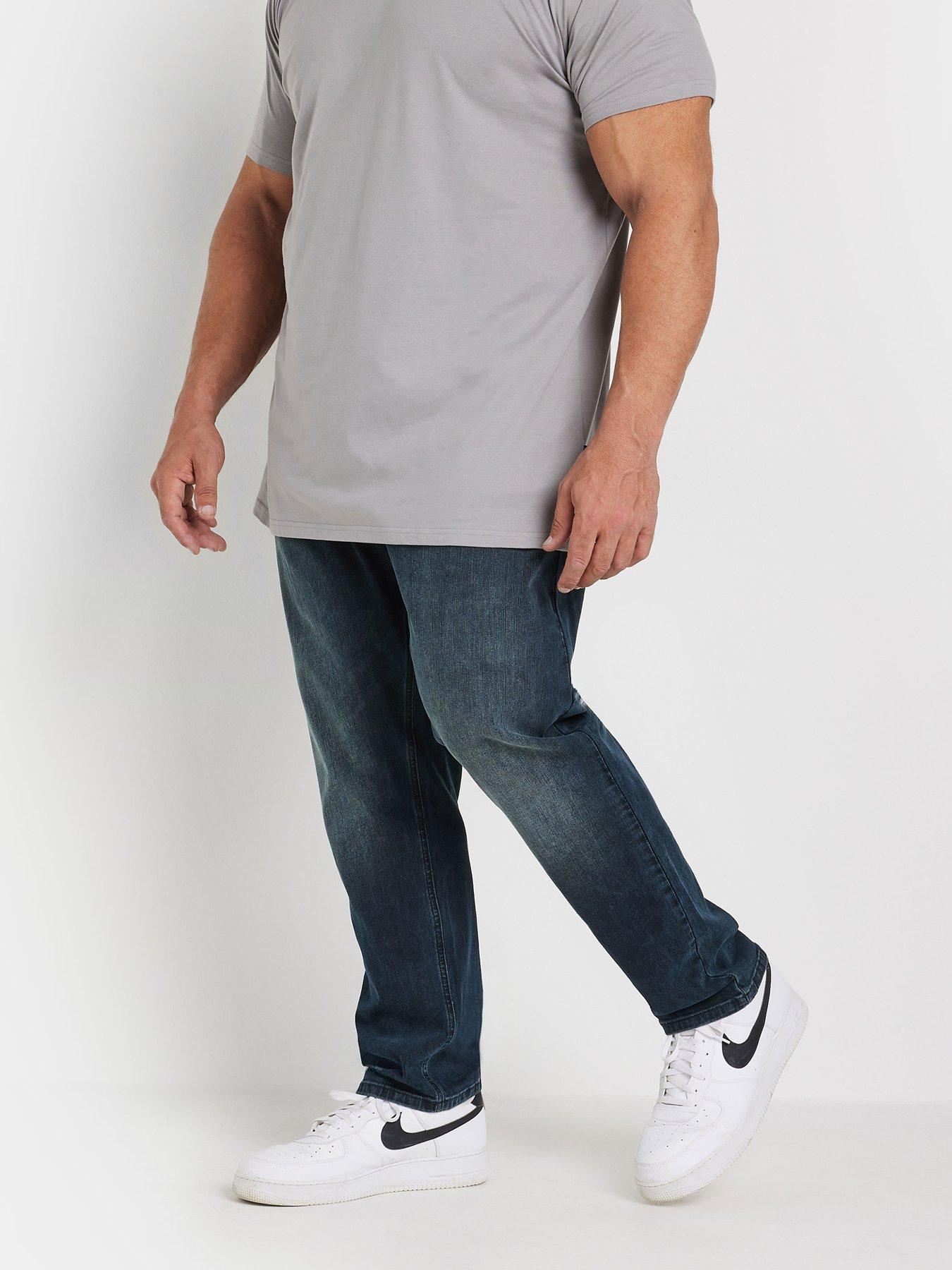 BadRhino Badrhino Straight Leg Denim Jeans 34"