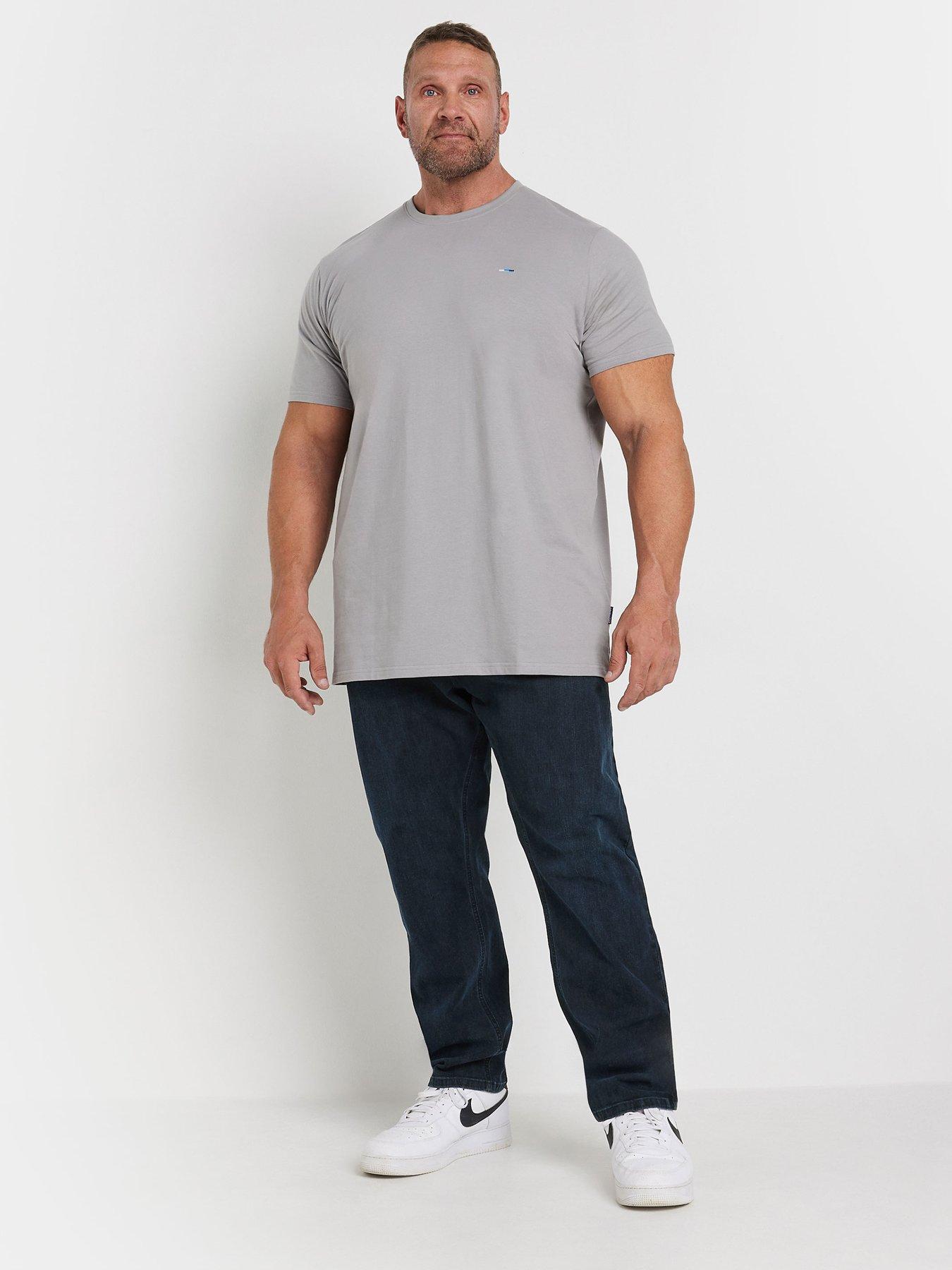 undefined Badrhino Straight Leg Denim Jeans 32"