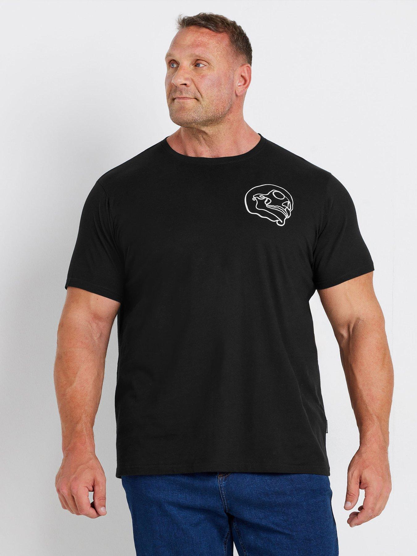 badrhino-front-back-skull-t-shirt-black