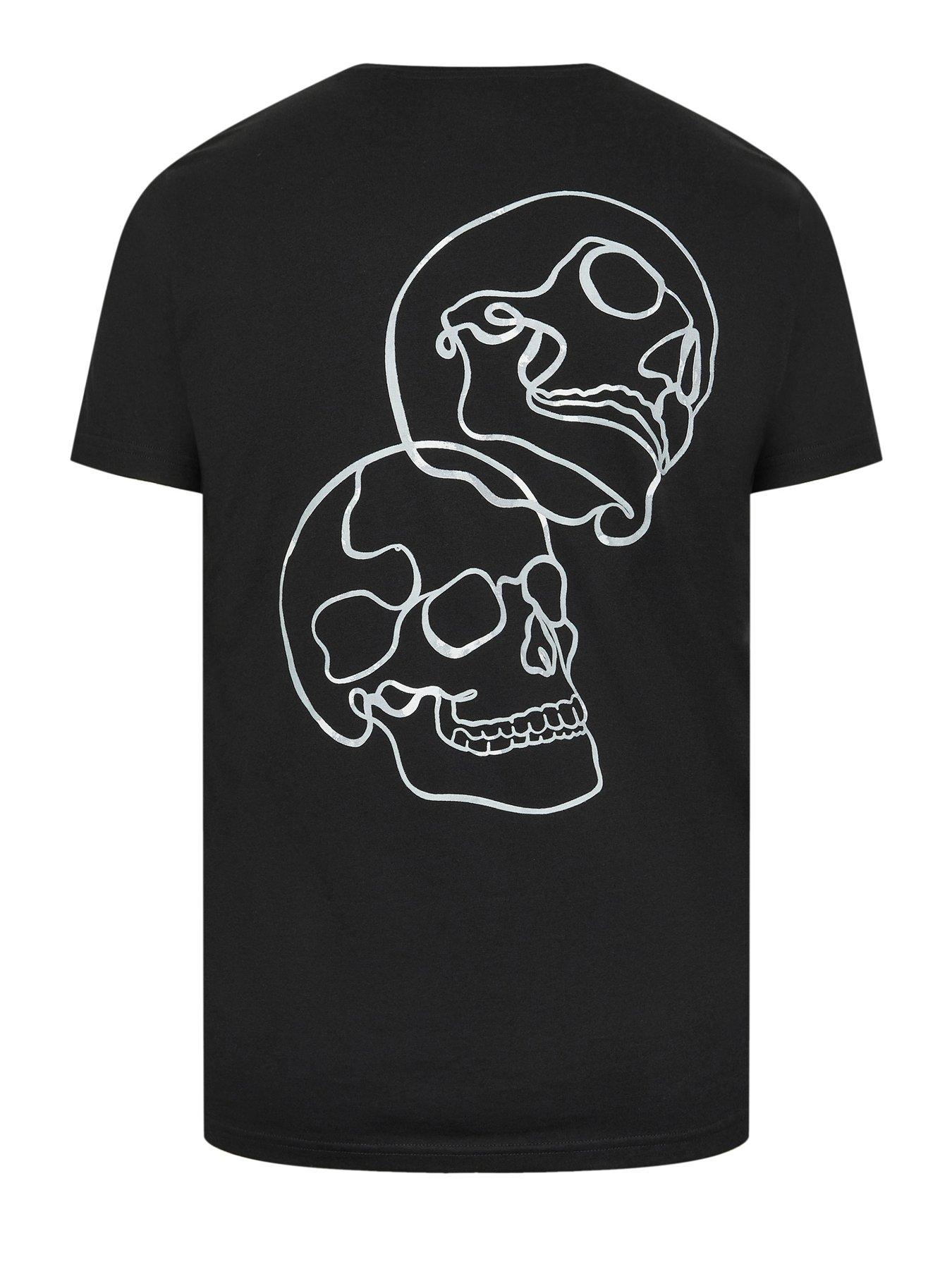 badrhino-front-back-skull-t-shirt-blackstillFront