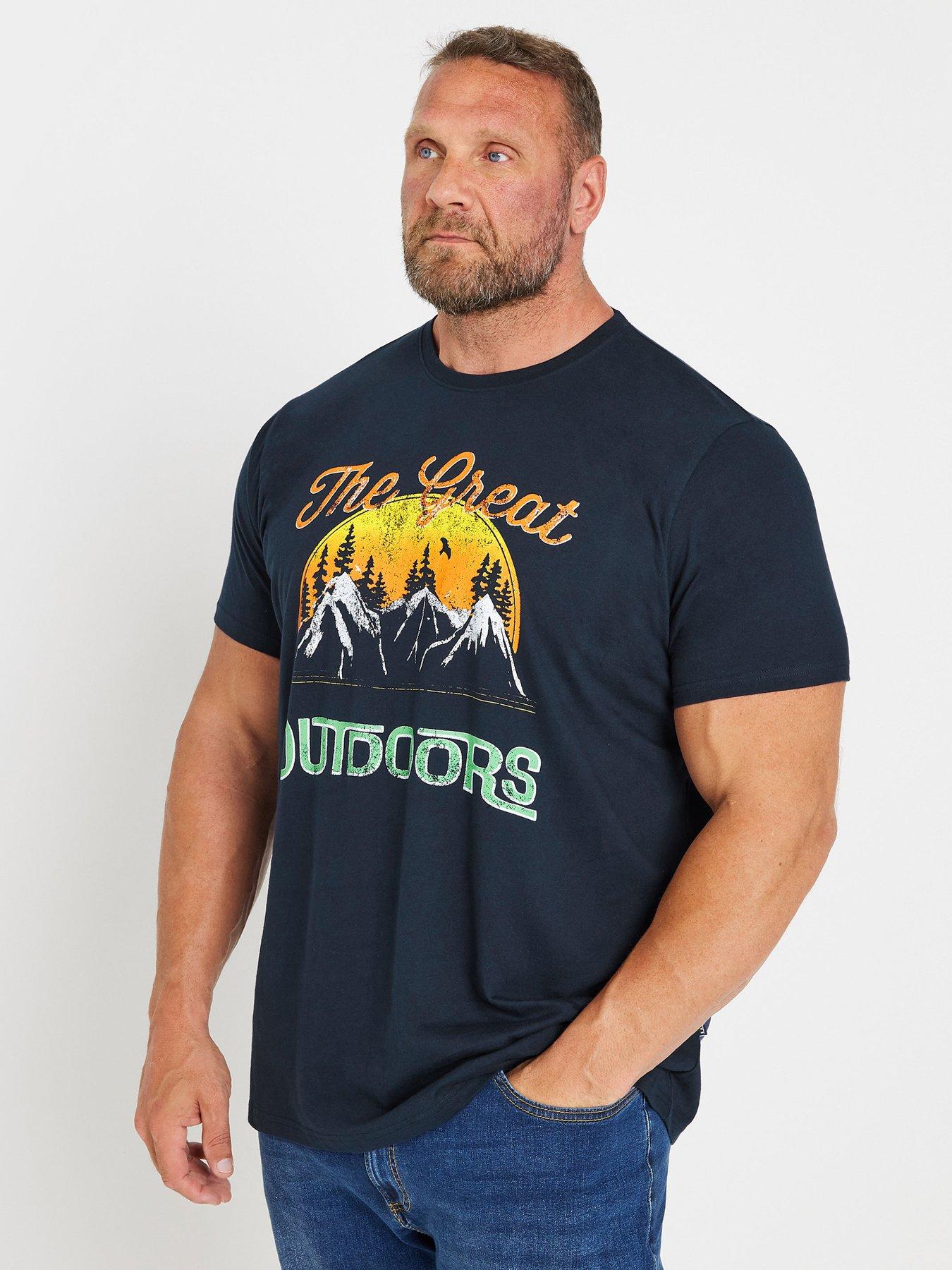BadRhino Br Great Outdoors T-shirt - Blue