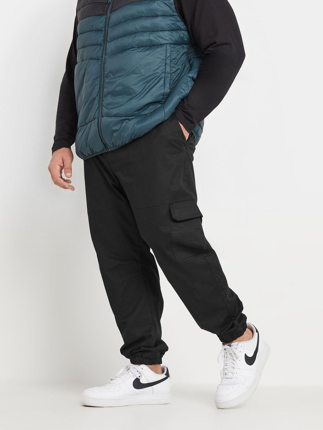 badrhino-big-amp-tall-cargo-trousers-30-blackfront