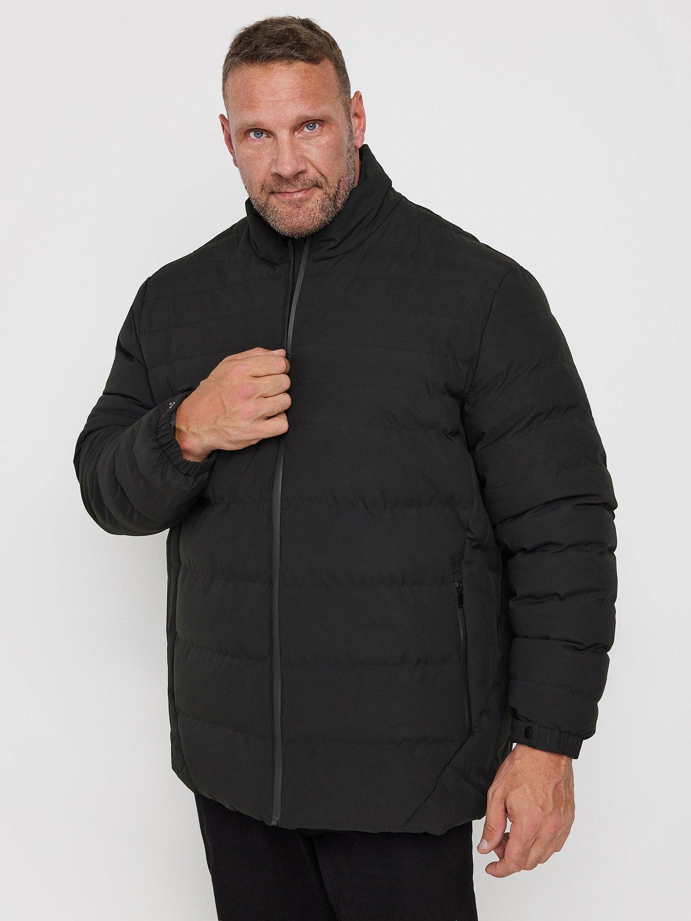 Image 1 of 1 of BadRhino Padded Long Sleeve Jacket - Black