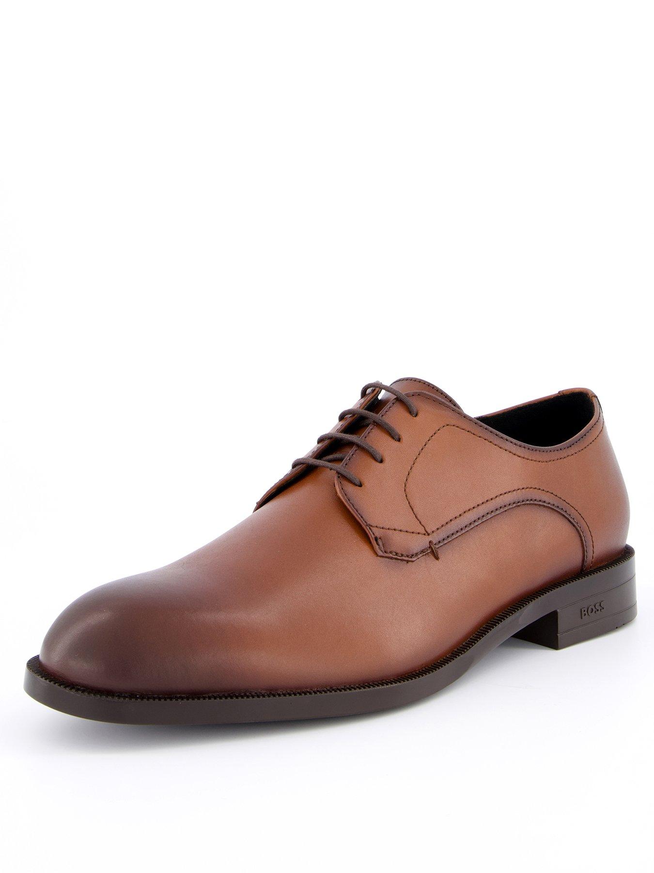 boss-tayil-leather-lace-derby-shoes--light-brownstillFront