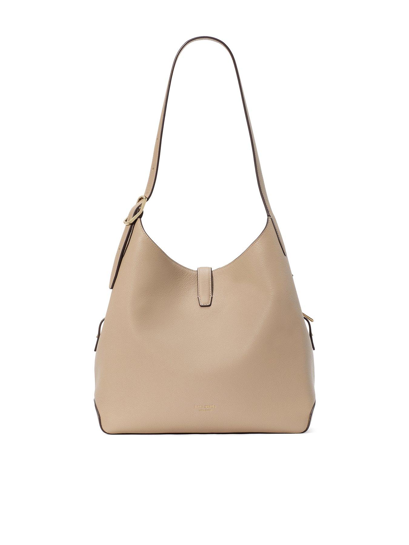 Image 3 of 5 of Kate Spade New York Deco Pebbled Leather Large Shoulder Bag